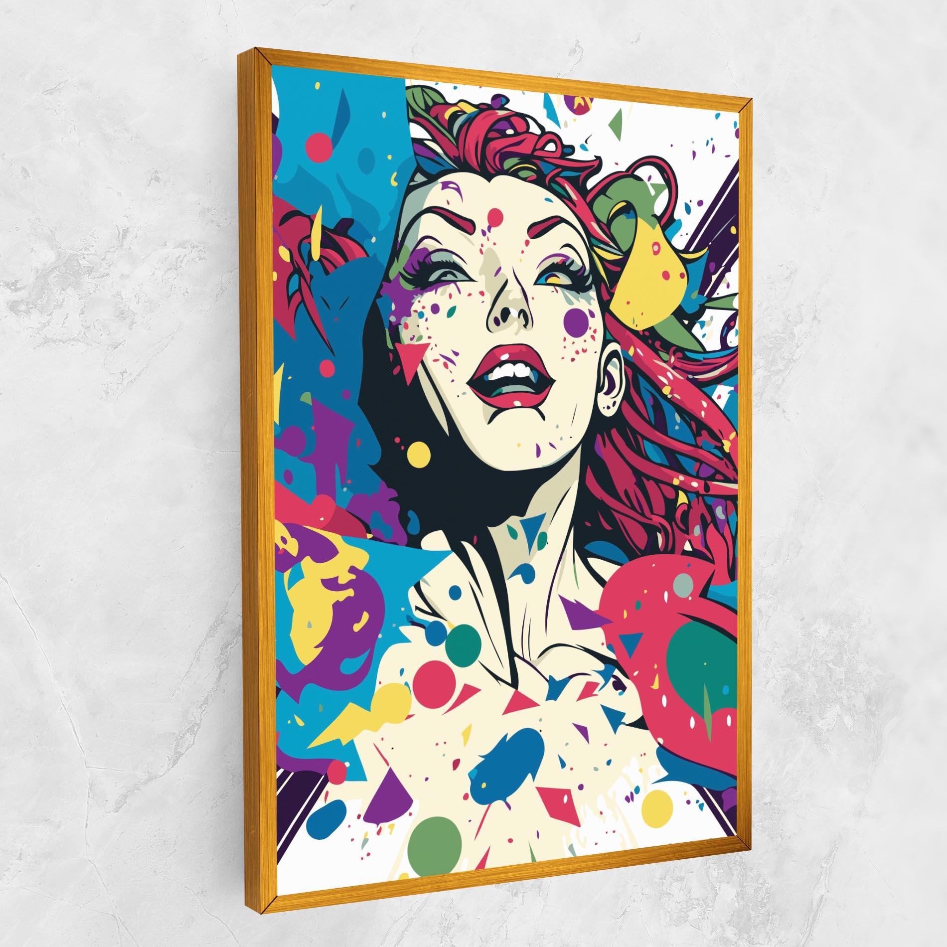 Tablou Canvas Fictional Woman mockup 1