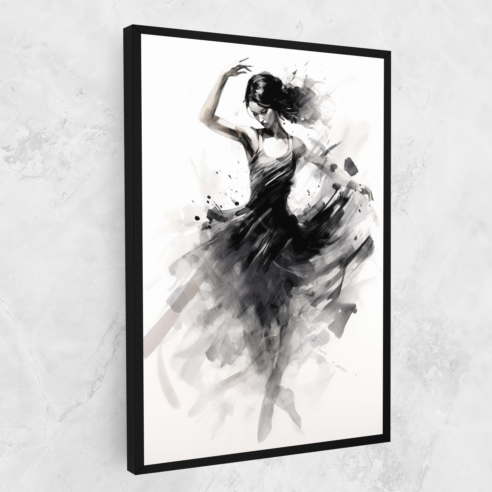 Tablou Canvas Dancing Woman mockup 1