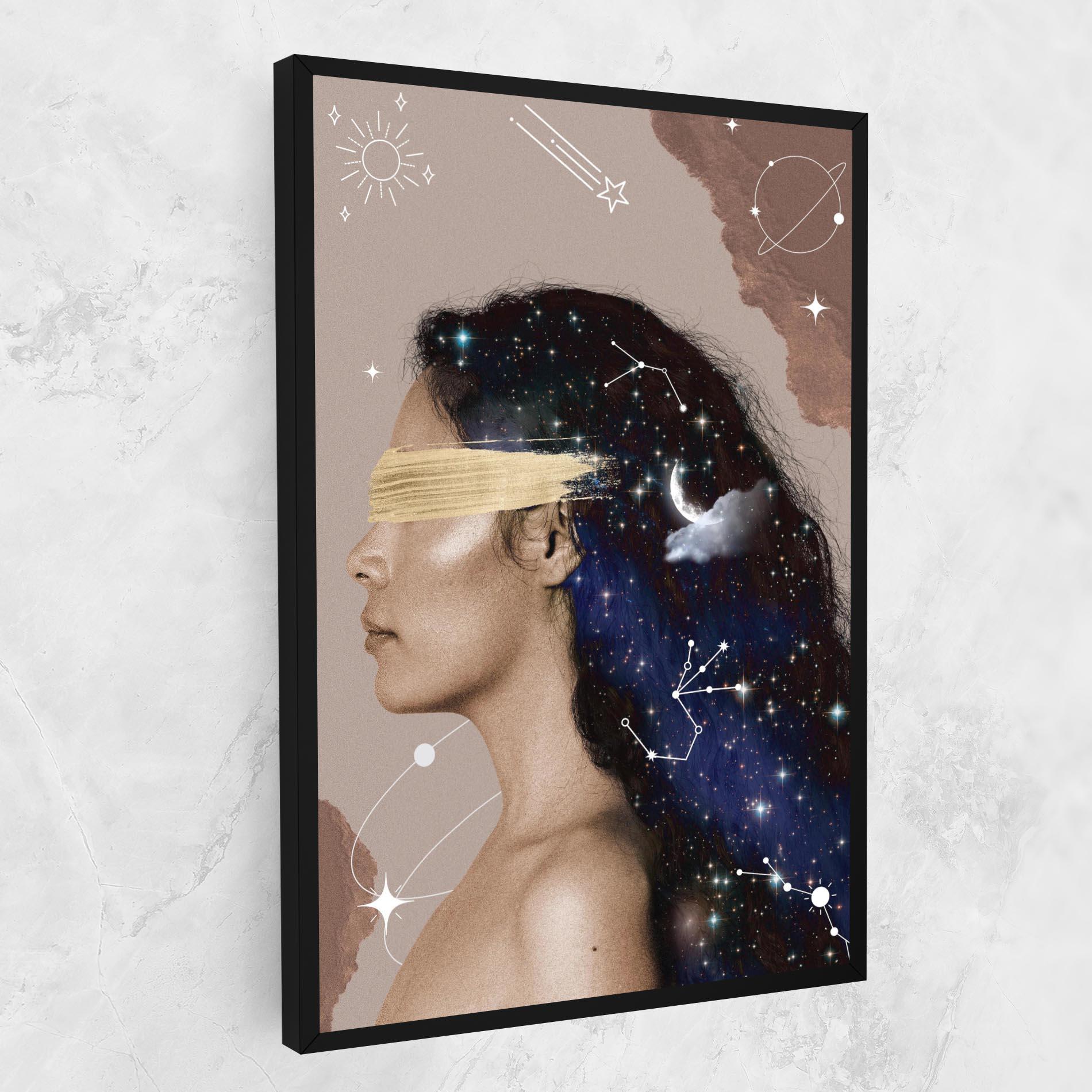 Tablou Canvas Galaxy Hair mockup 1