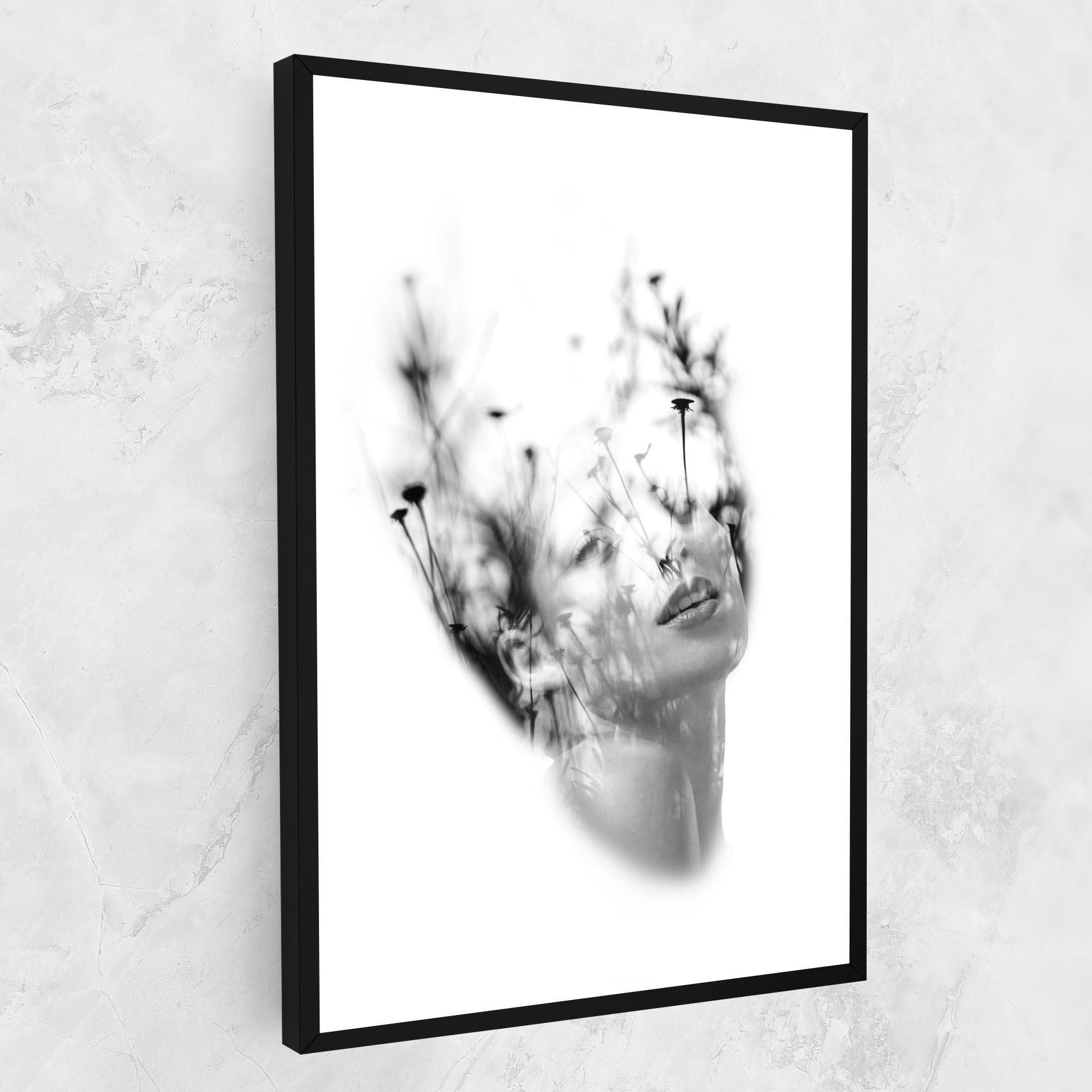 Tablou Canvas Nature Woman mockup 1
