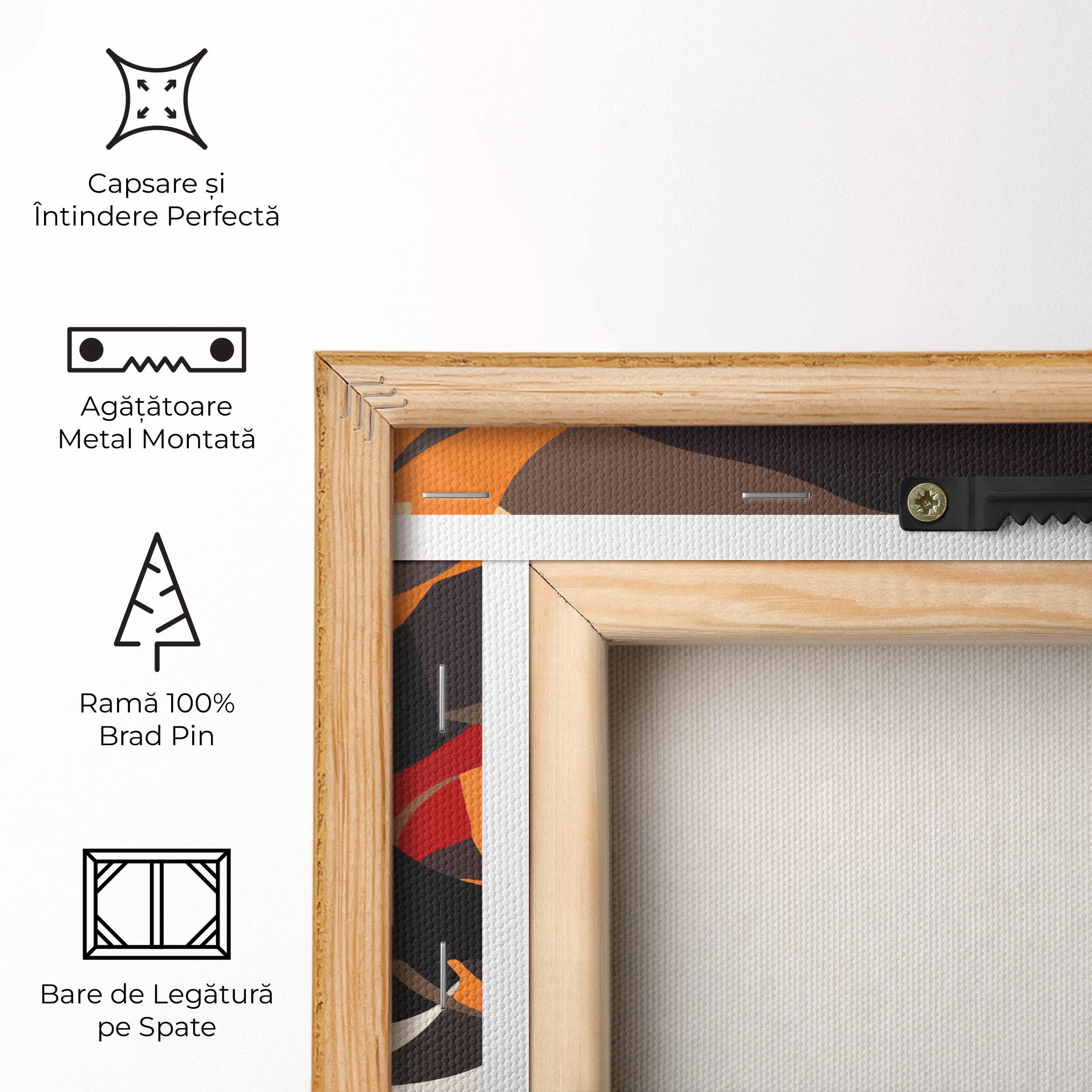 Tablou Canvas Abstract Autumn Woman mockup 5