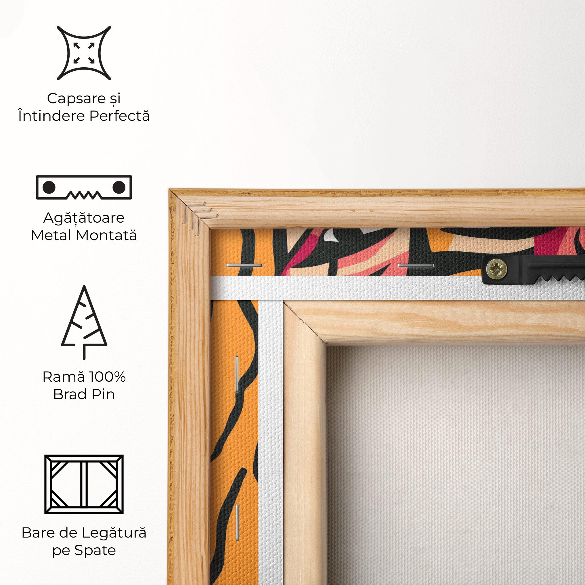 Tablou Canvas Crowd Face mockup 5