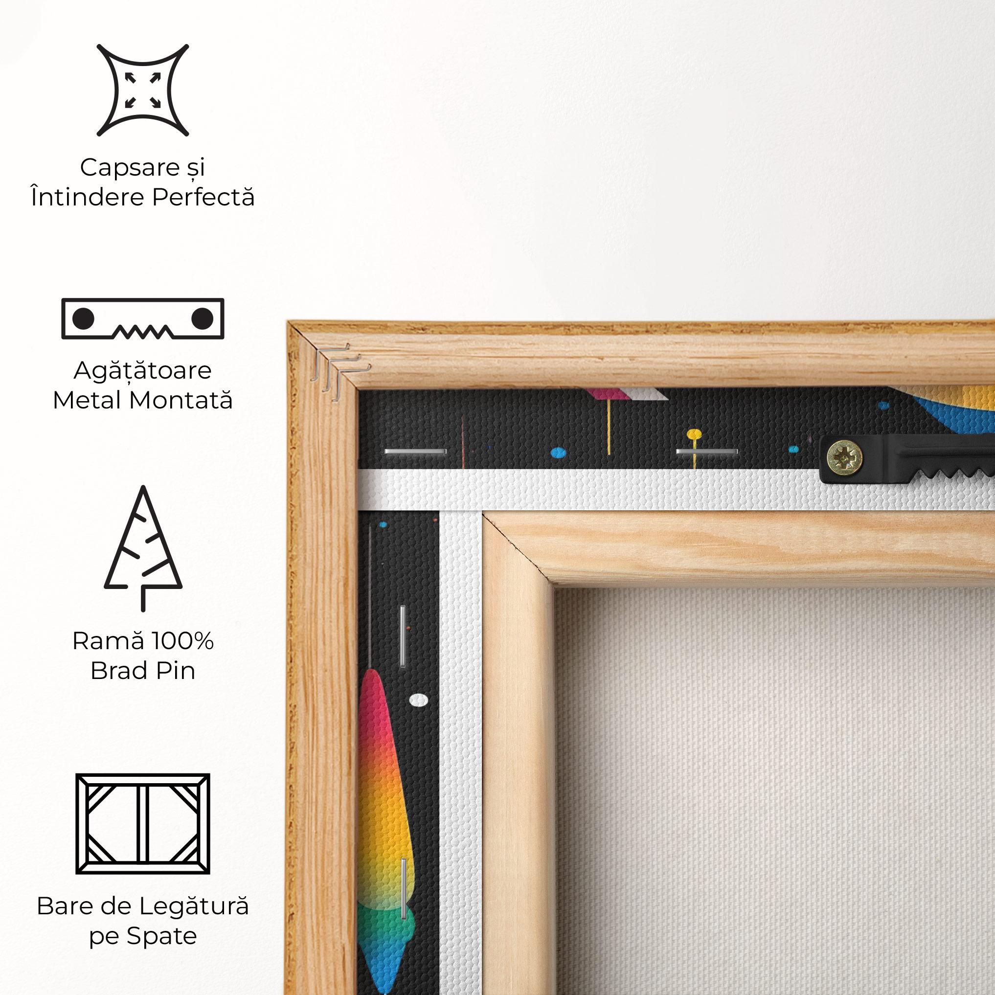 Tablou Canvas Dreamy Night Female mockup 5