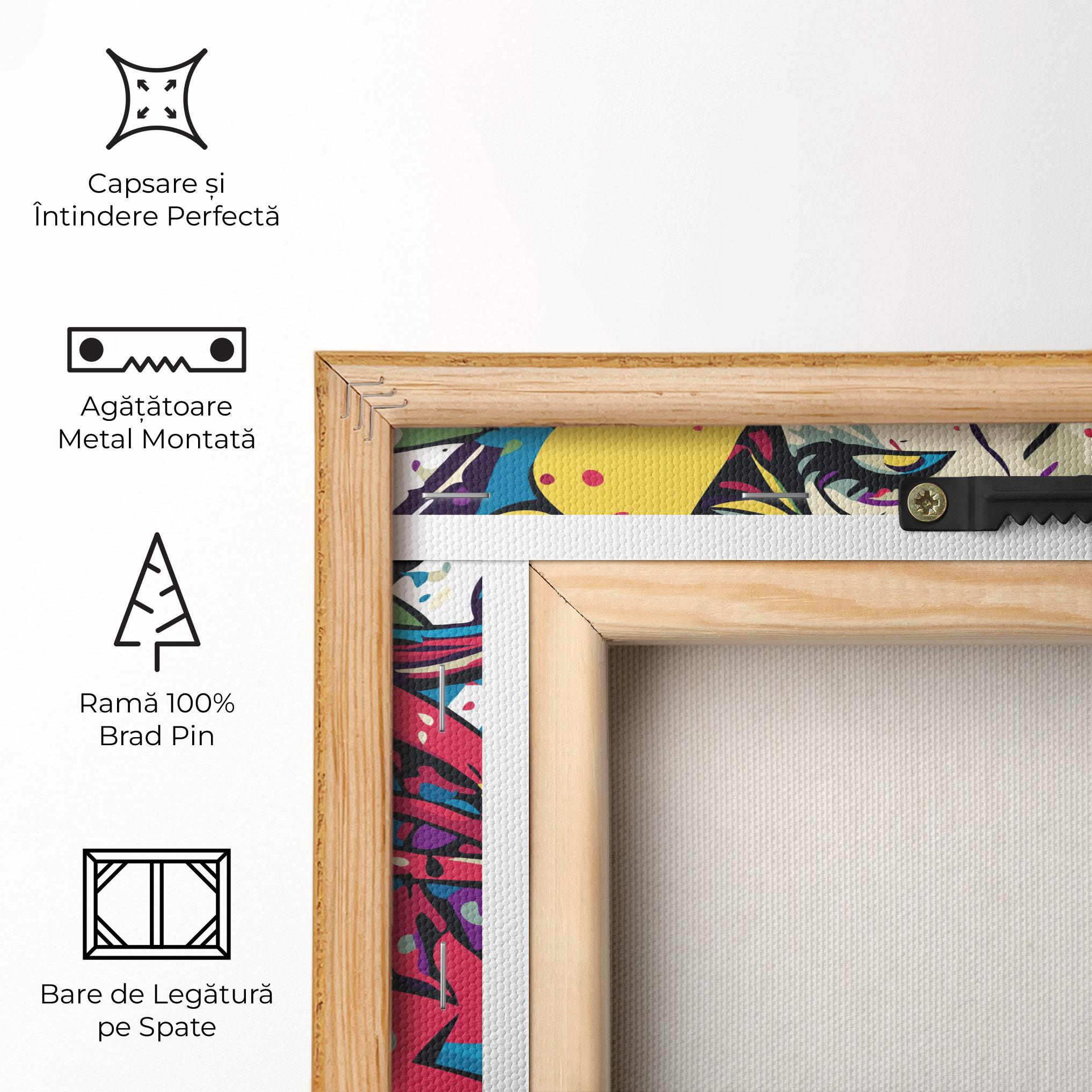 Tablou Canvas Fictional Woman mockup 5