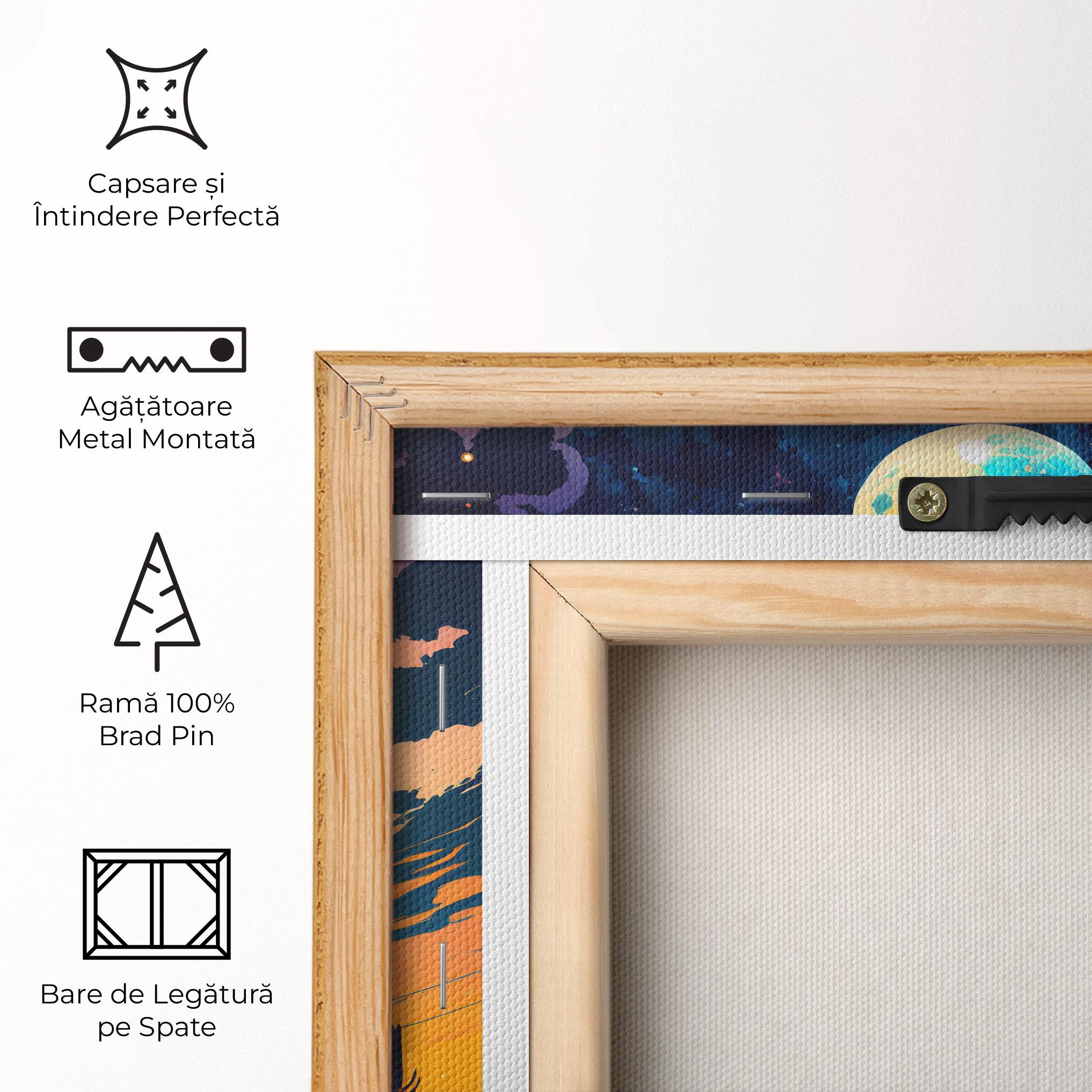 Tablou Canvas Mystical Woman Fairytale mockup 5