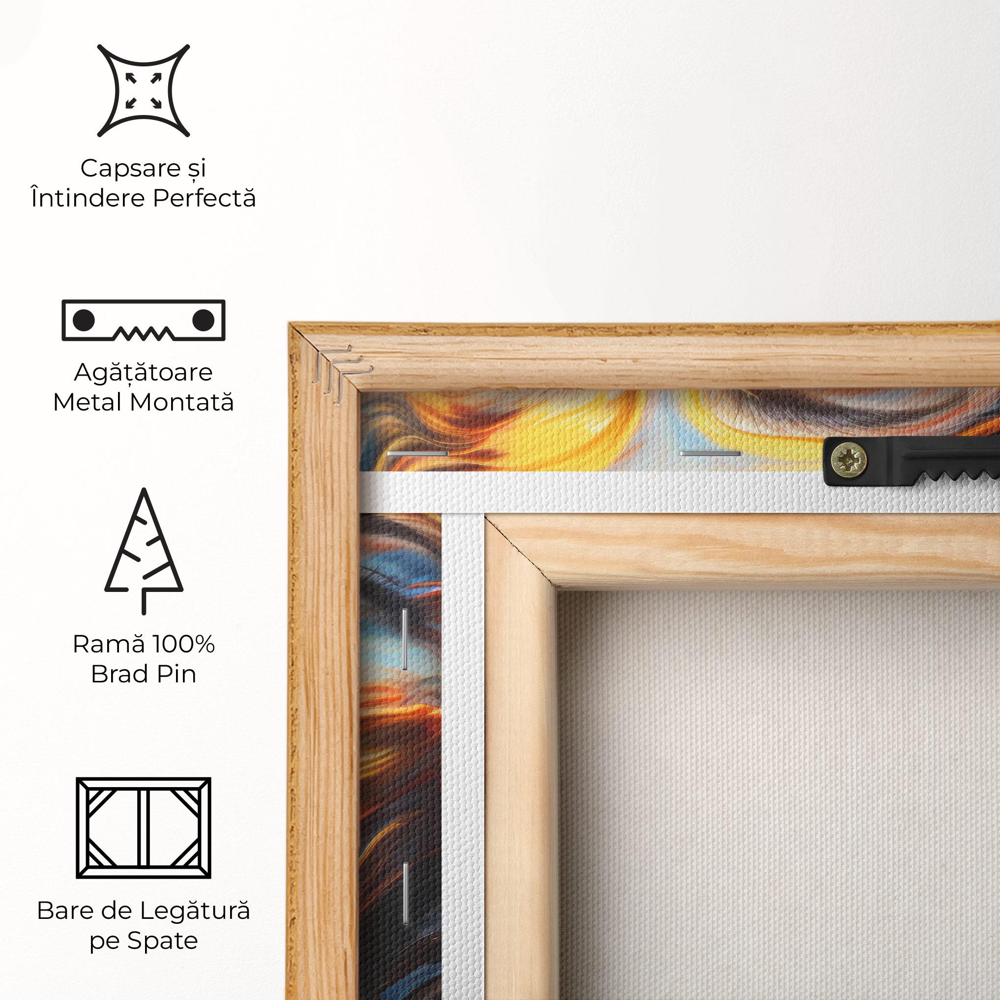 Tablou Canvas Painted Woman mockup 5