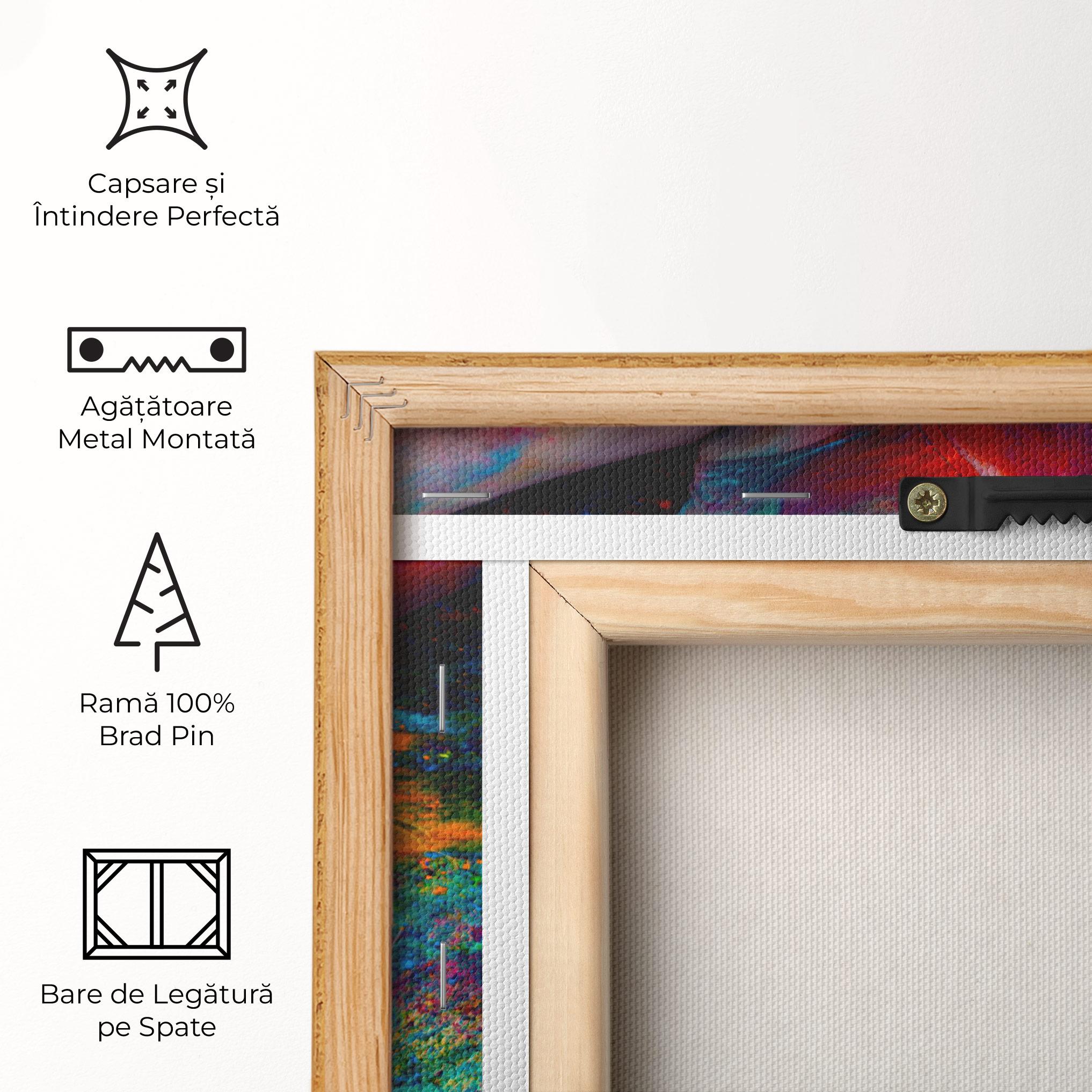 Tablou Canvas Powder Holi Woman mockup 5