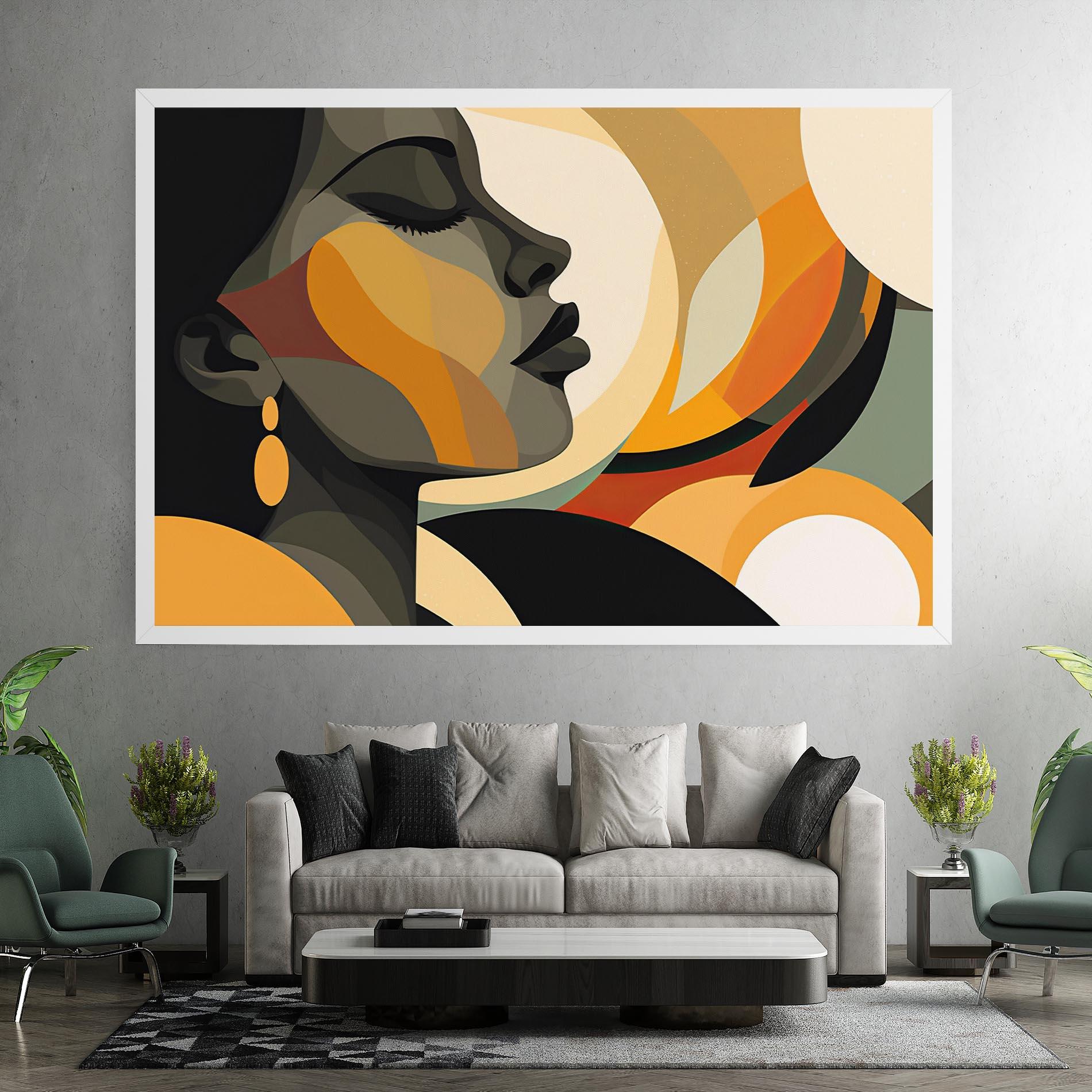 Tablou Canvas Dreamy Graphic Girl mockup 7