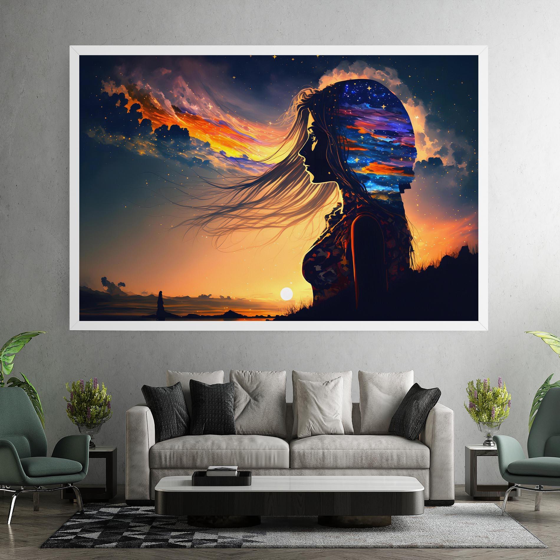 Tablou Canvas Woman Fairytale mockup 7