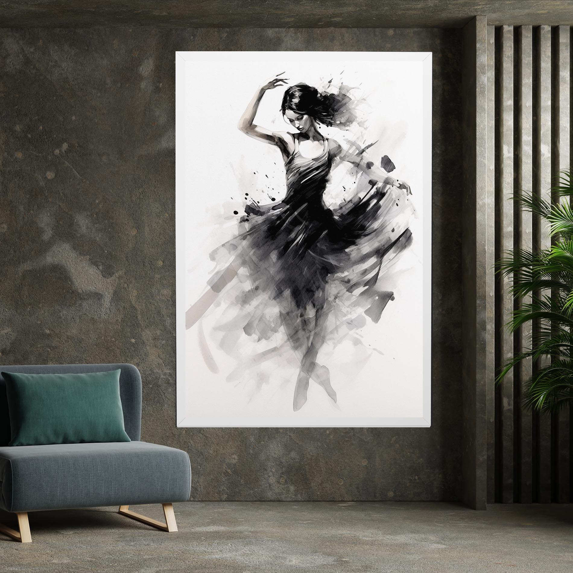 Tablou Canvas Dancing Woman mockup 7