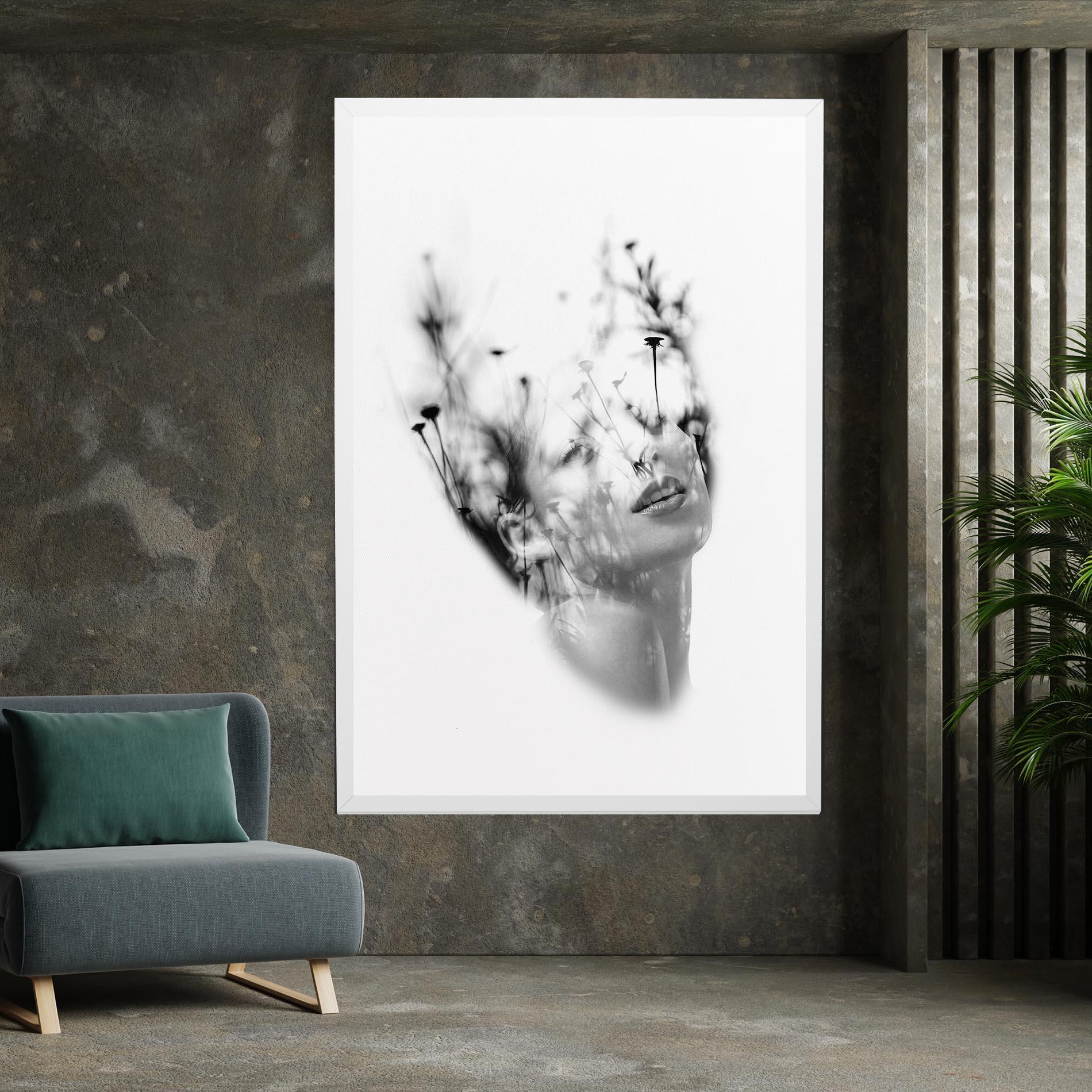 Tablou Canvas Nature Woman mockup 7