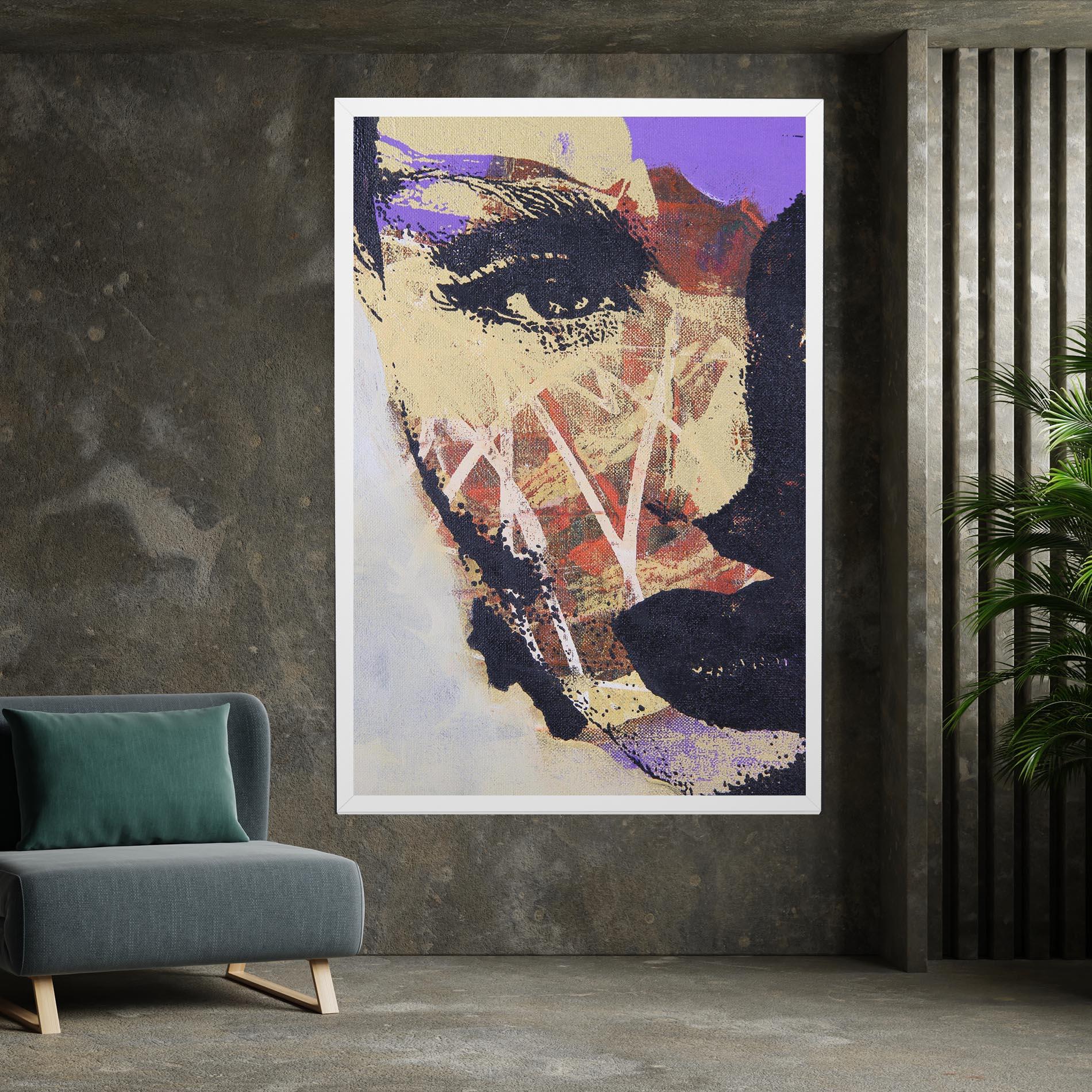 Tablou Canvas Portret Feminin mockup 7