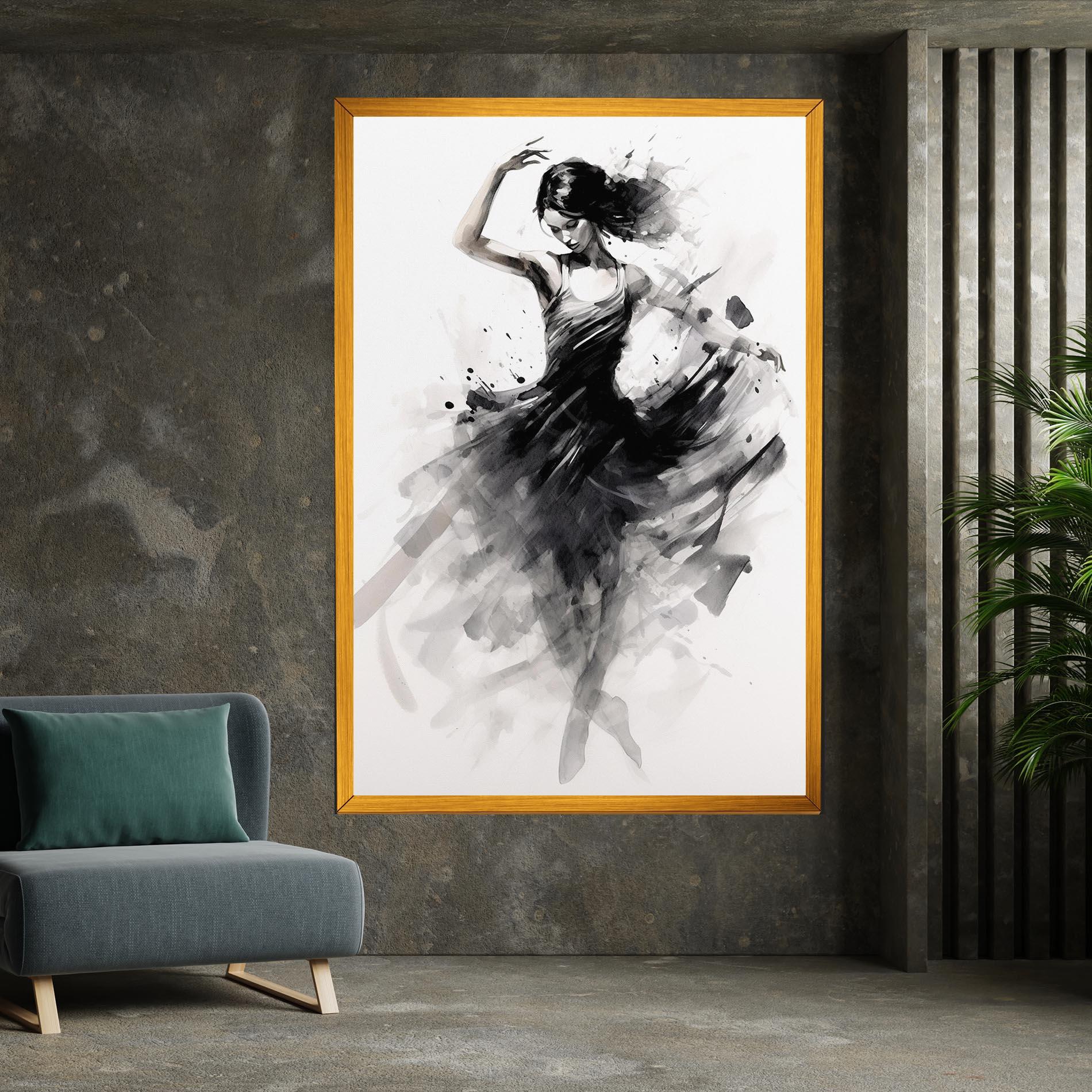 Tablou Canvas Dancing Woman mockup 7