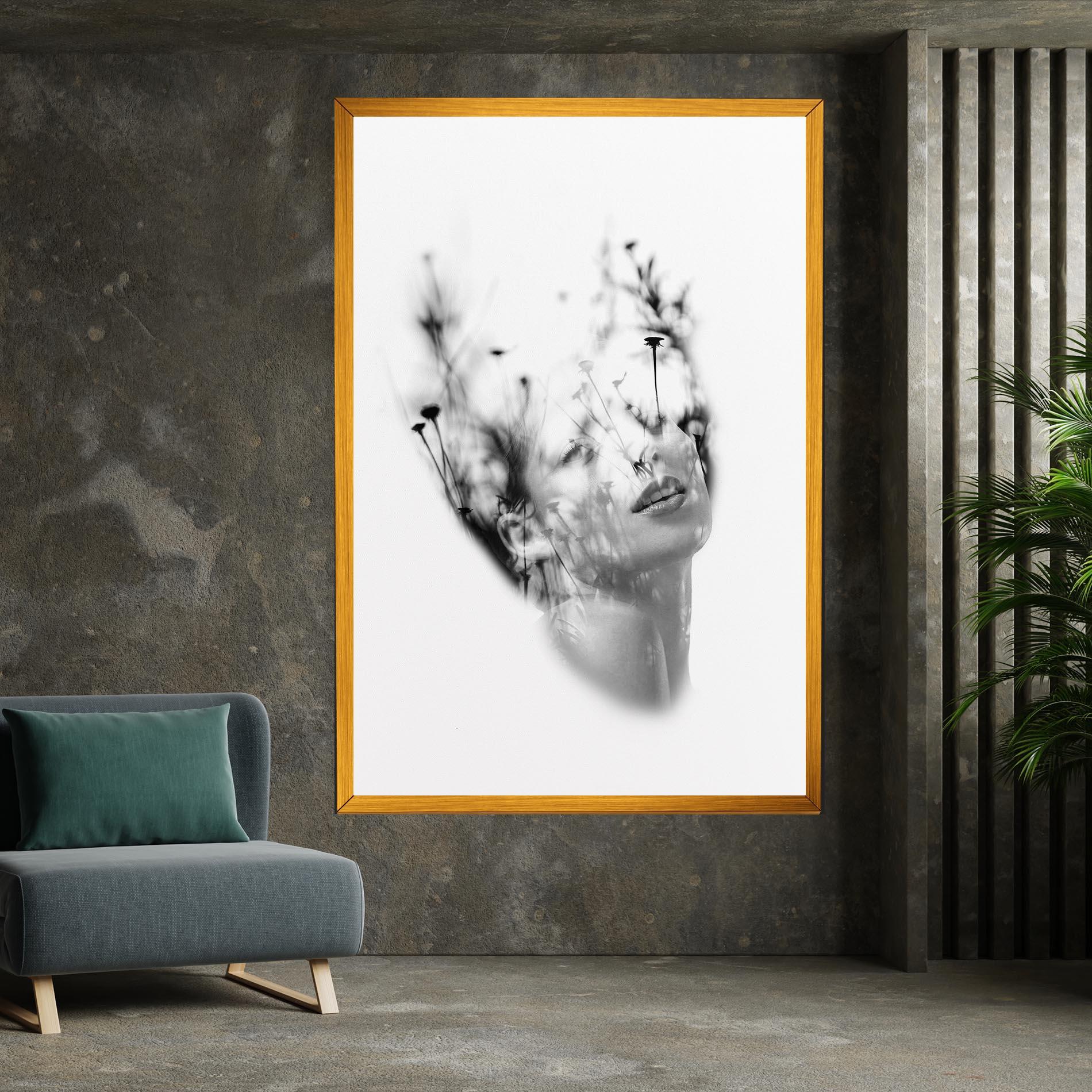 Tablou Canvas Nature Woman mockup 7