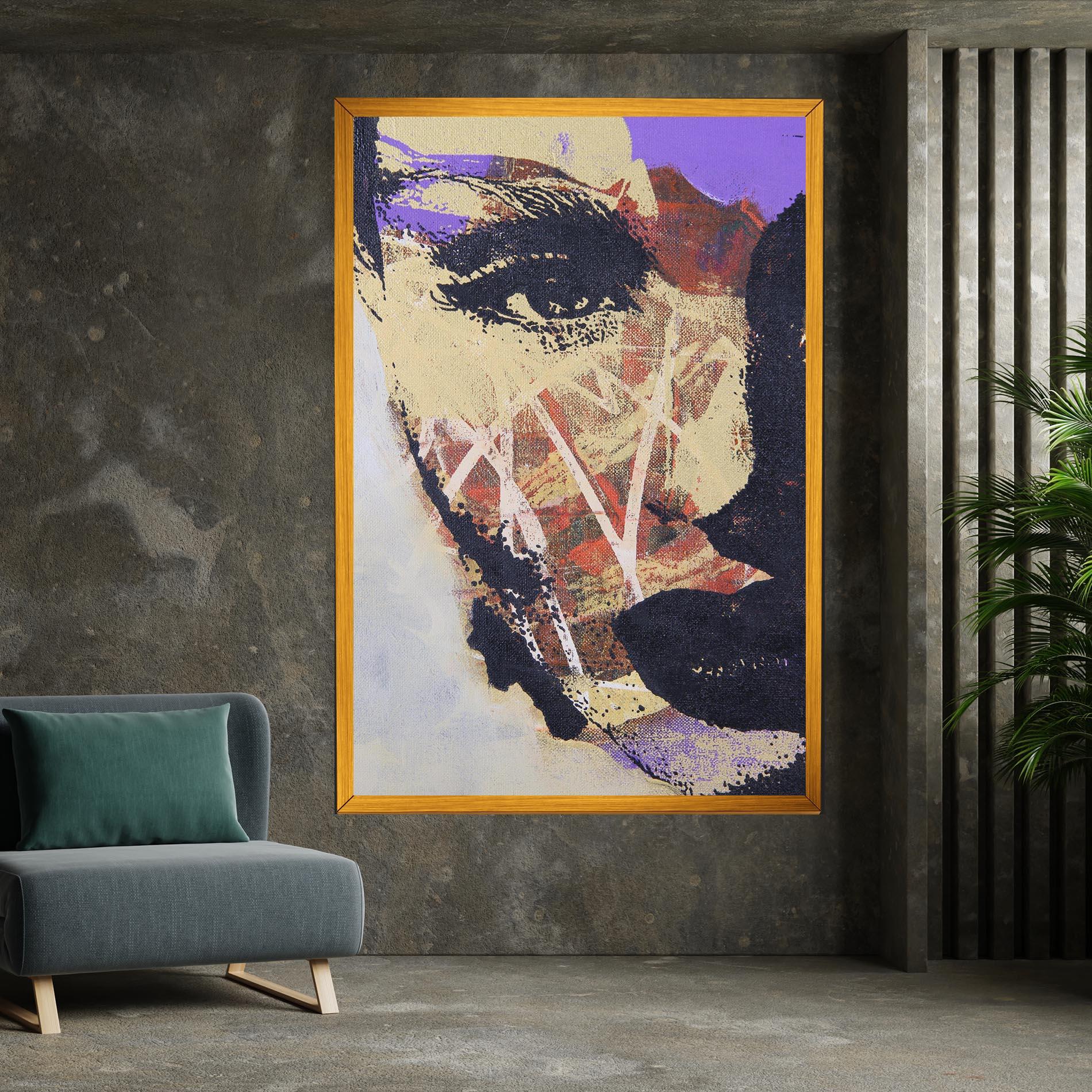 Tablou Canvas Portret Feminin mockup 7
