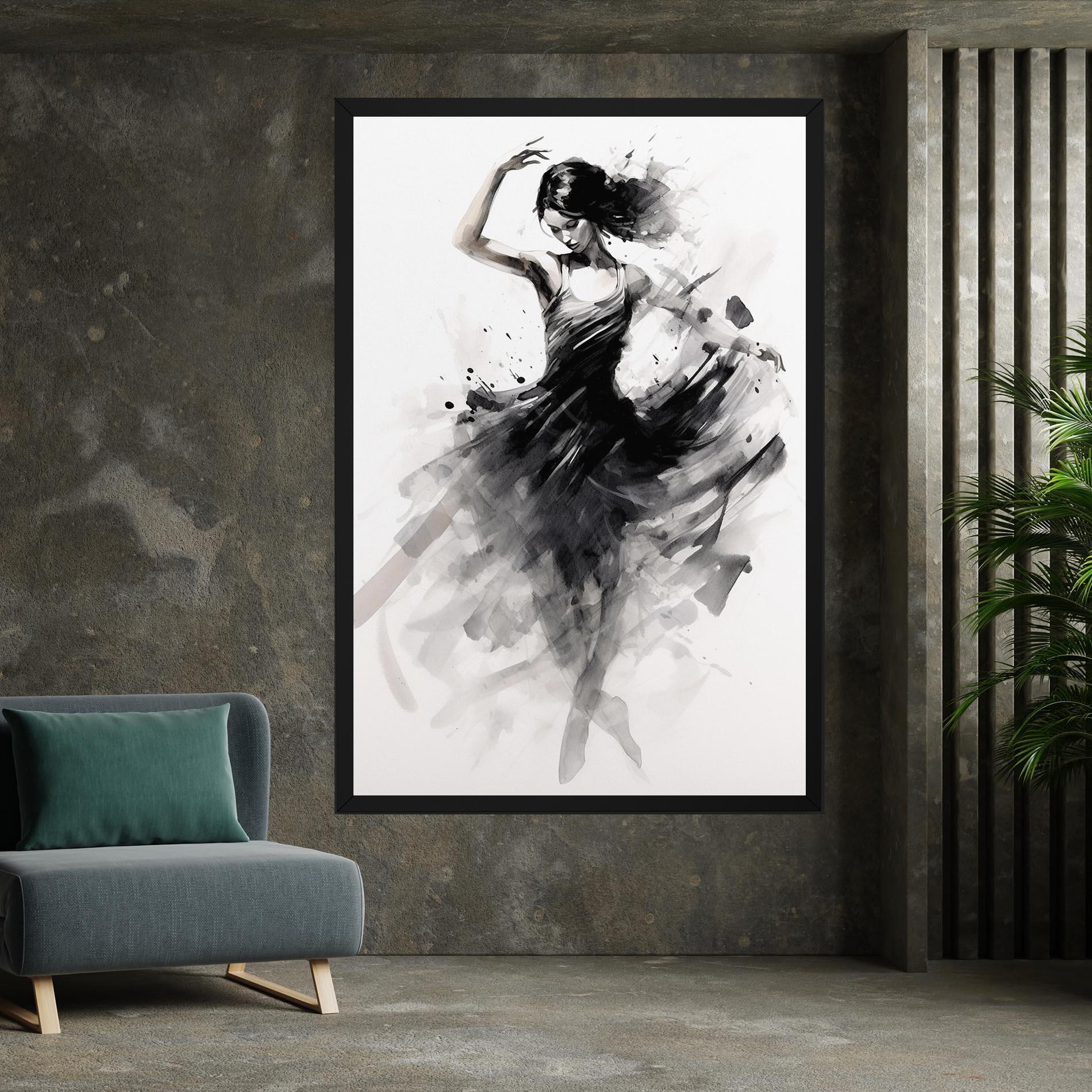 Tablou Canvas Dancing Woman mockup 7