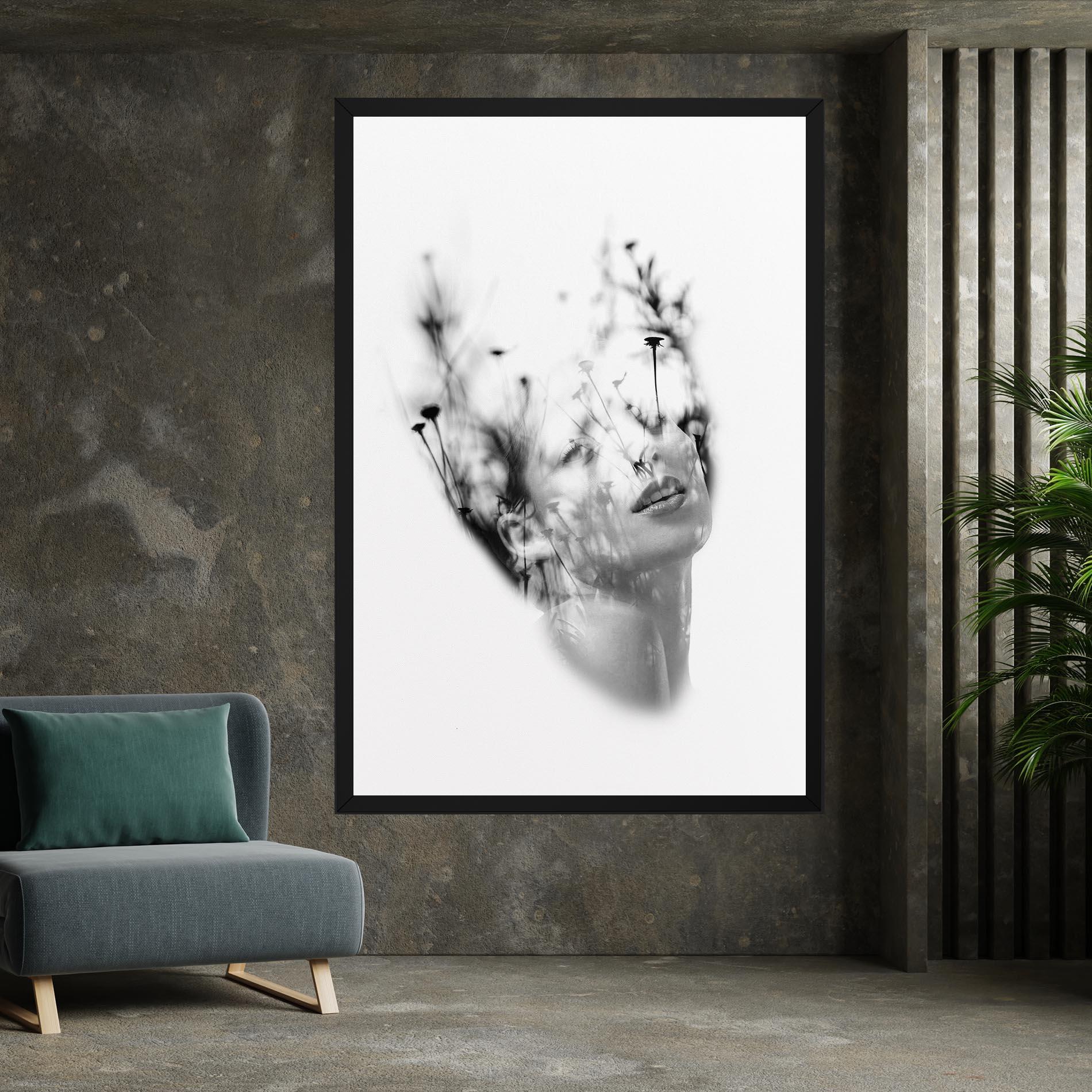 Tablou Canvas Nature Woman mockup 7