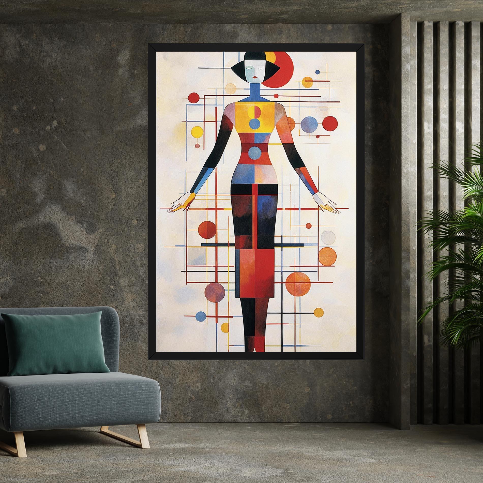 Tablou Canvas Poster Woman Artist mockup 7