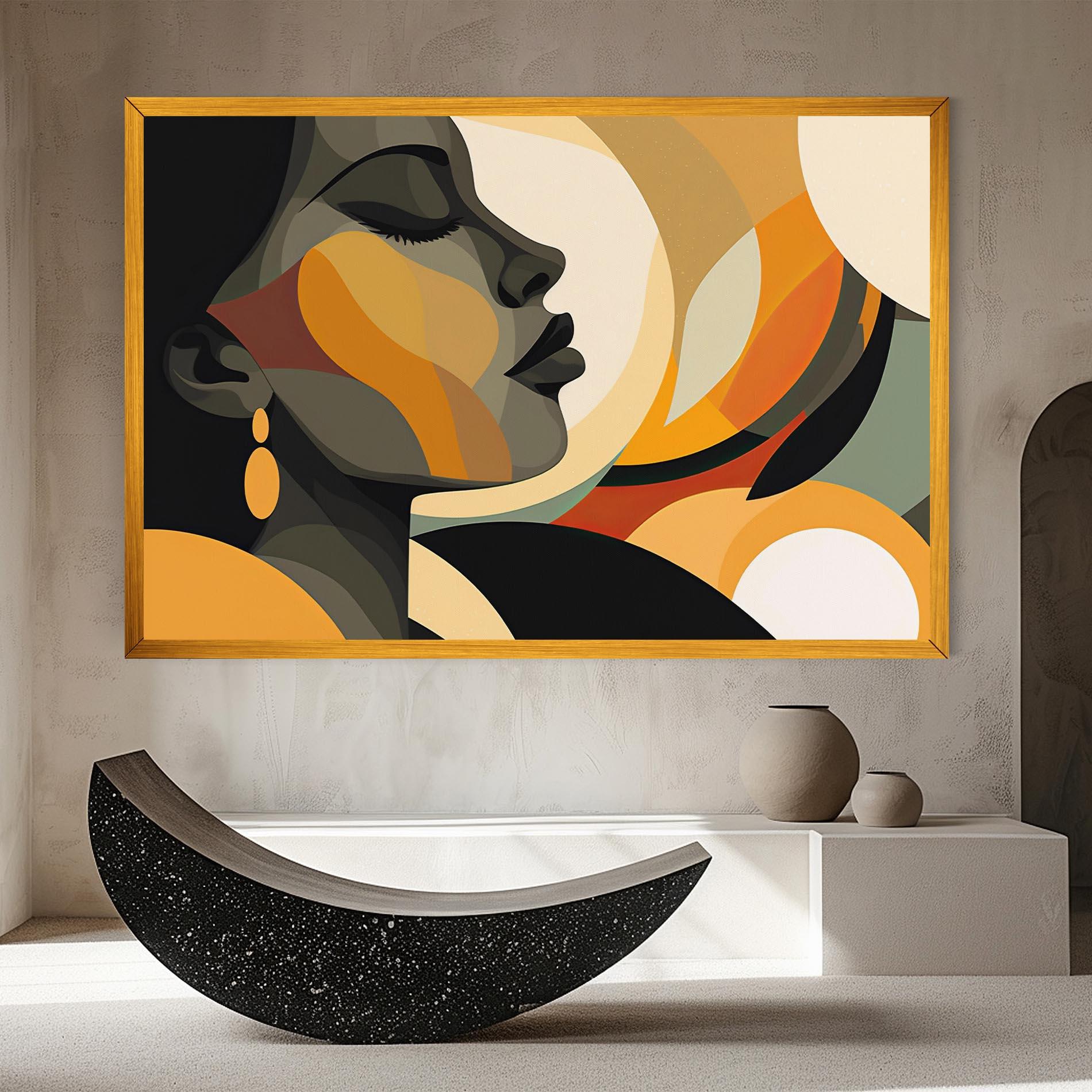 Tablou Canvas Dreamy Graphic Girl mockup 8