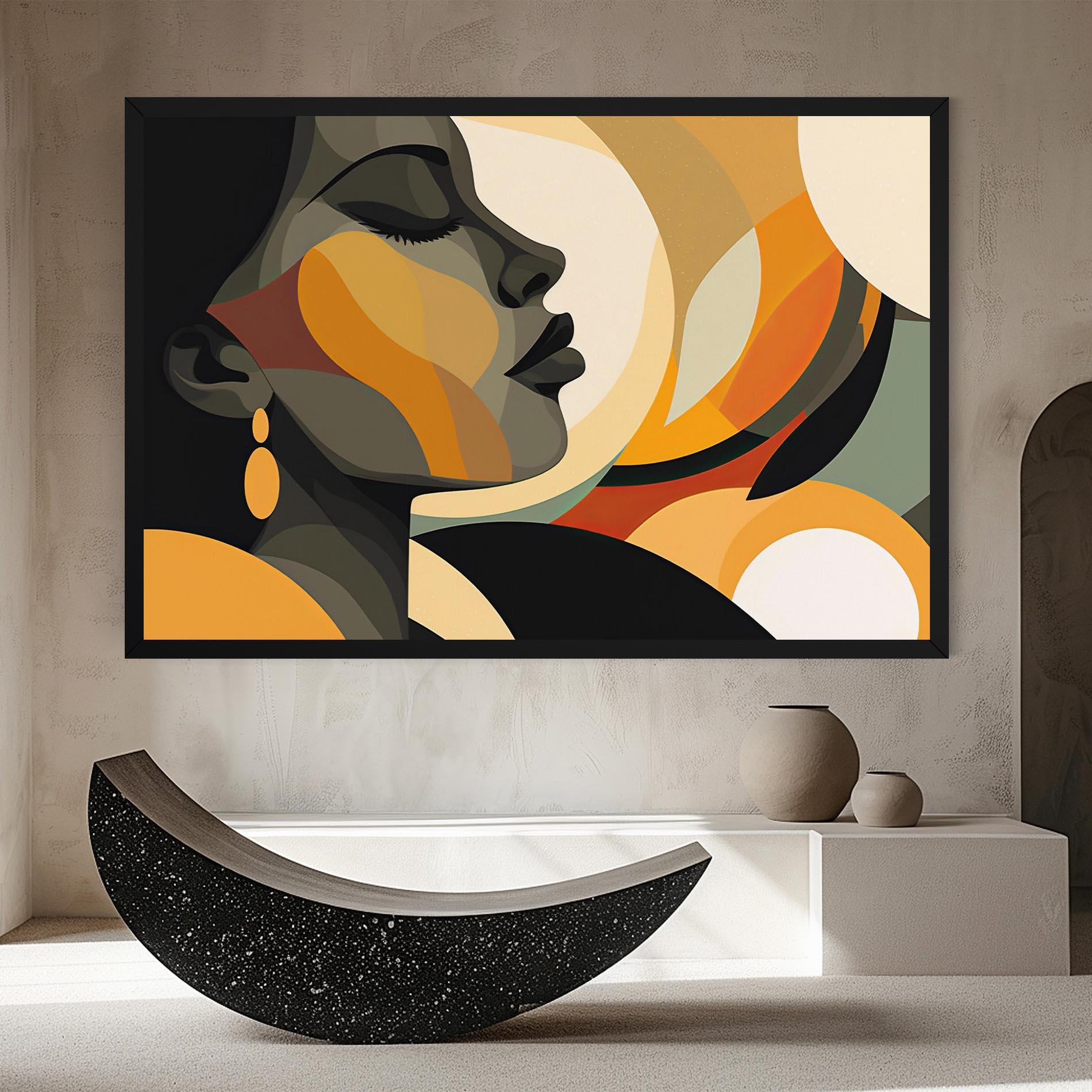 Tablou Canvas Dreamy Graphic Girl mockup 8