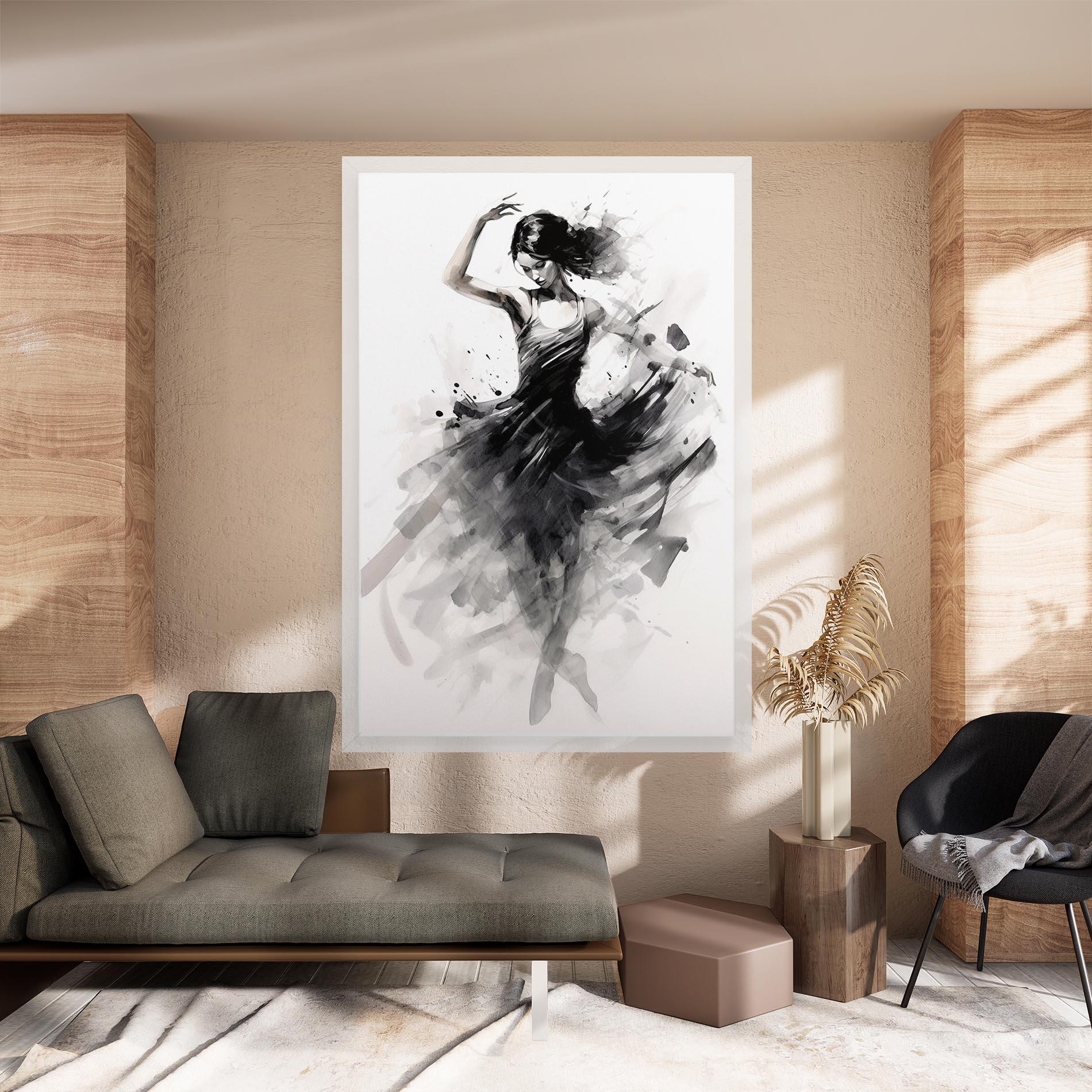 Tablou Canvas Dancing Woman mockup 8