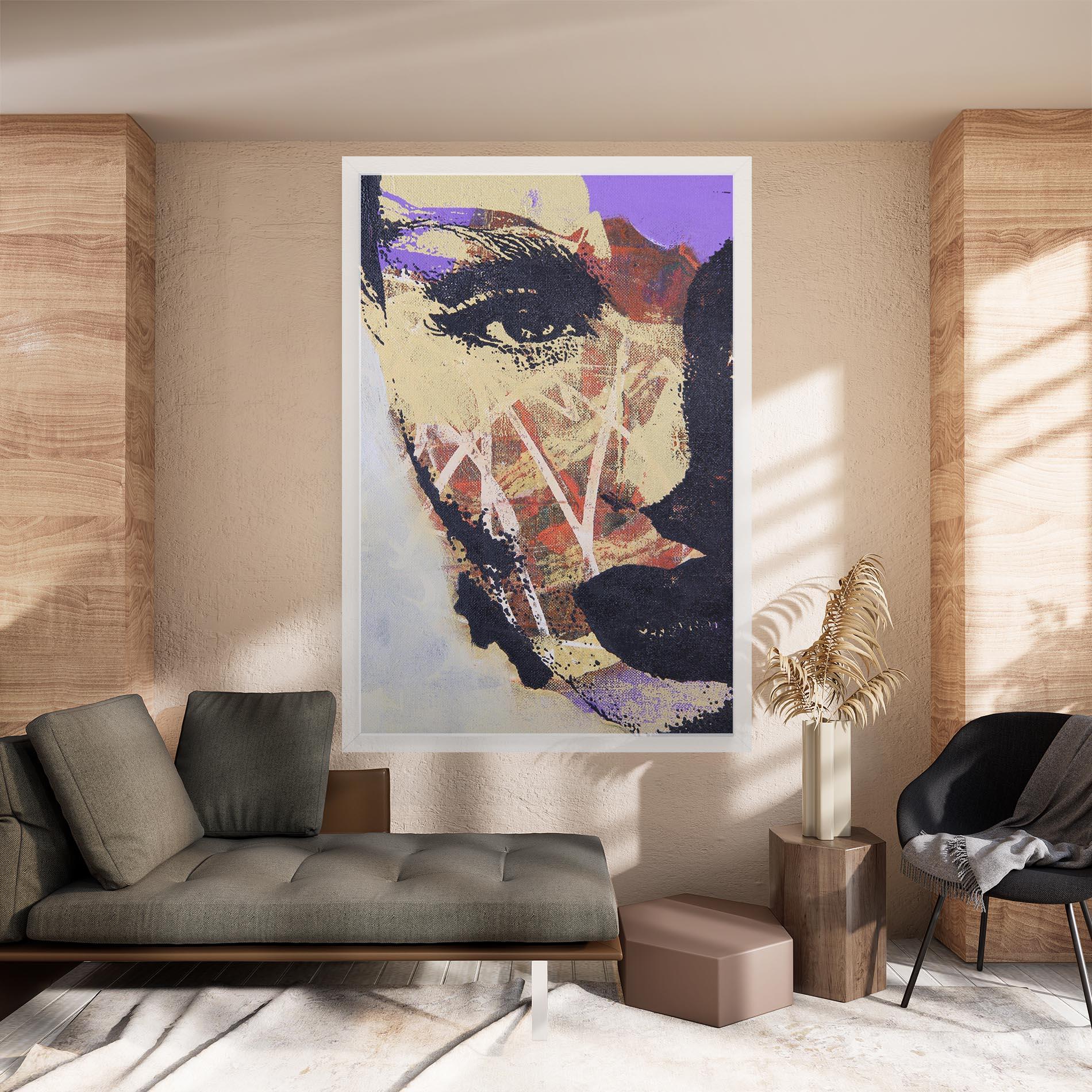 Tablou Canvas Portret Feminin mockup 8