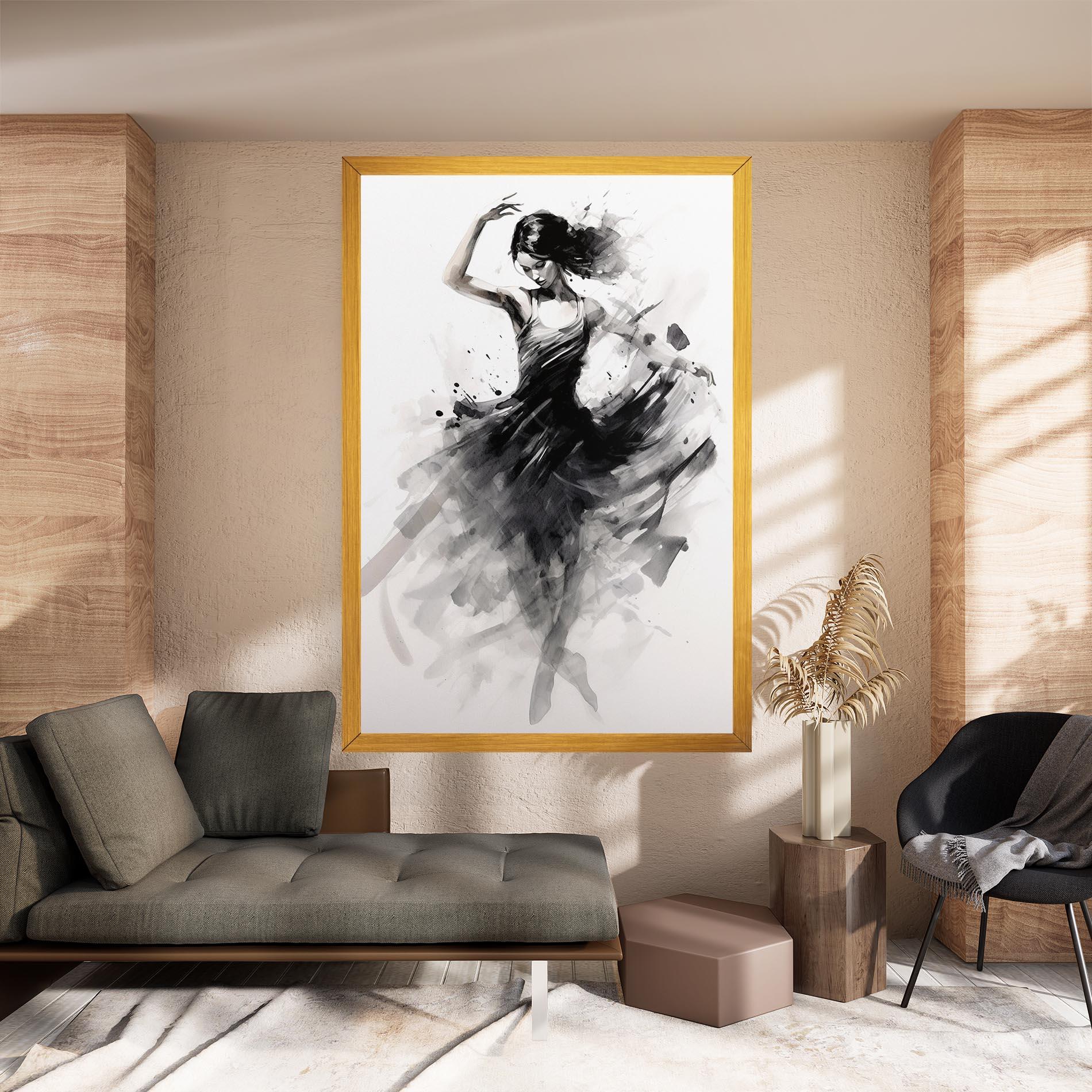 Tablou Canvas Dancing Woman mockup 8