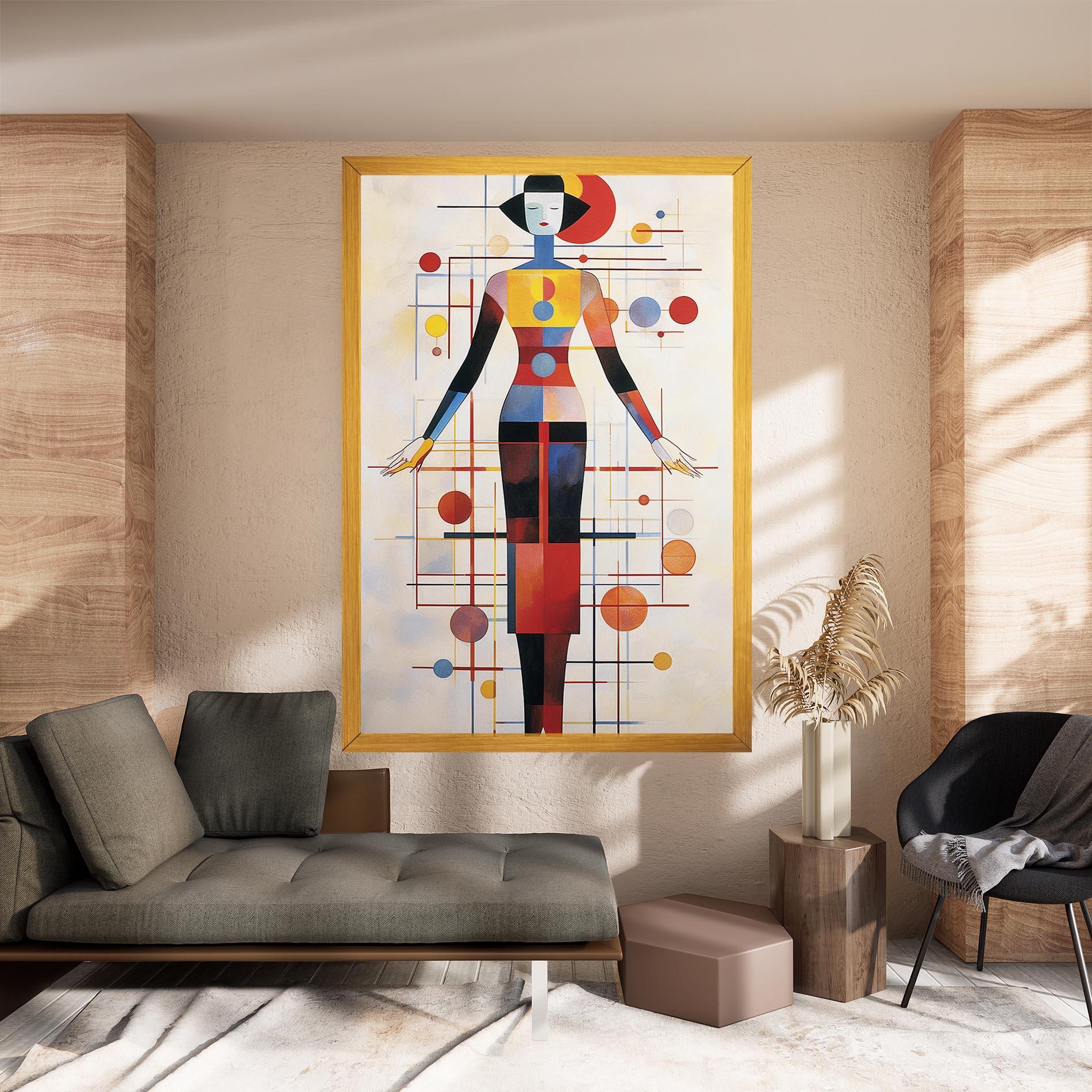 Tablou Canvas Poster Woman Artist mockup 8