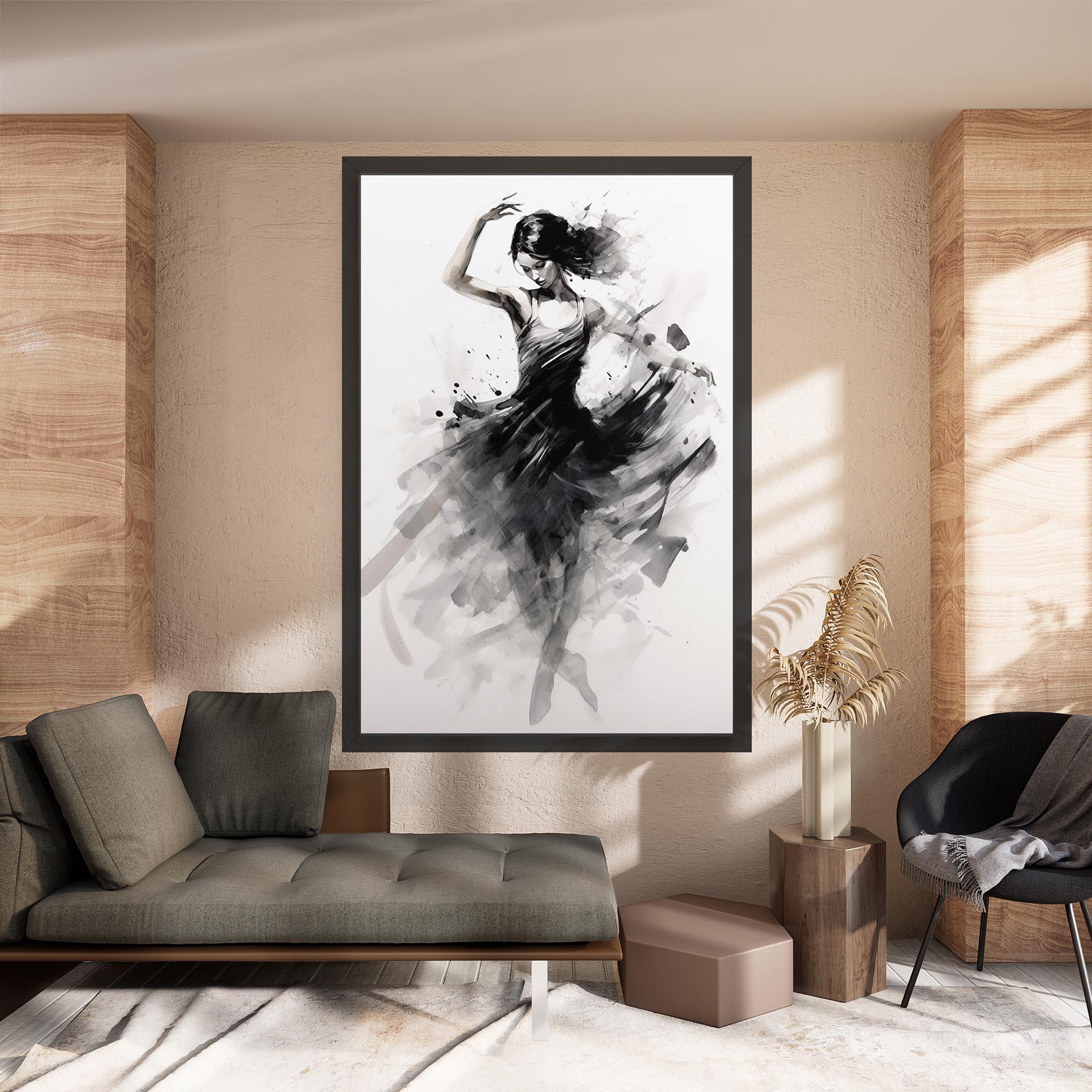 Tablou Canvas Dancing Woman mockup 8