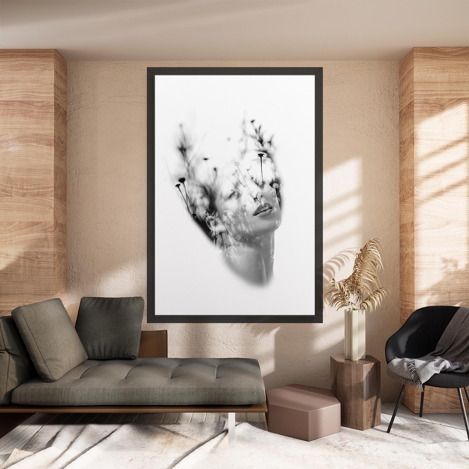 Tablou Canvas Nature Woman mockup 8