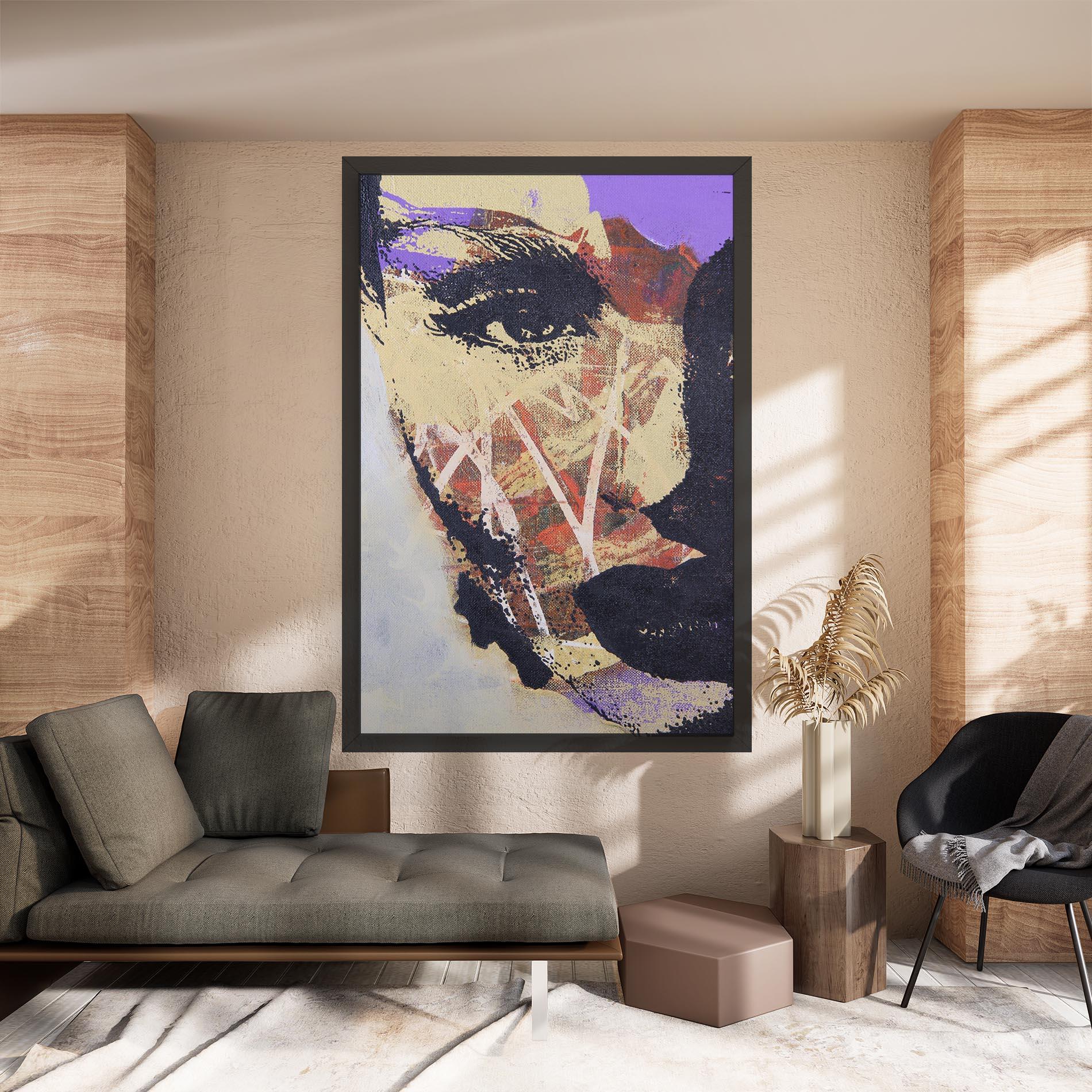 Tablou Canvas Portret Feminin mockup 8