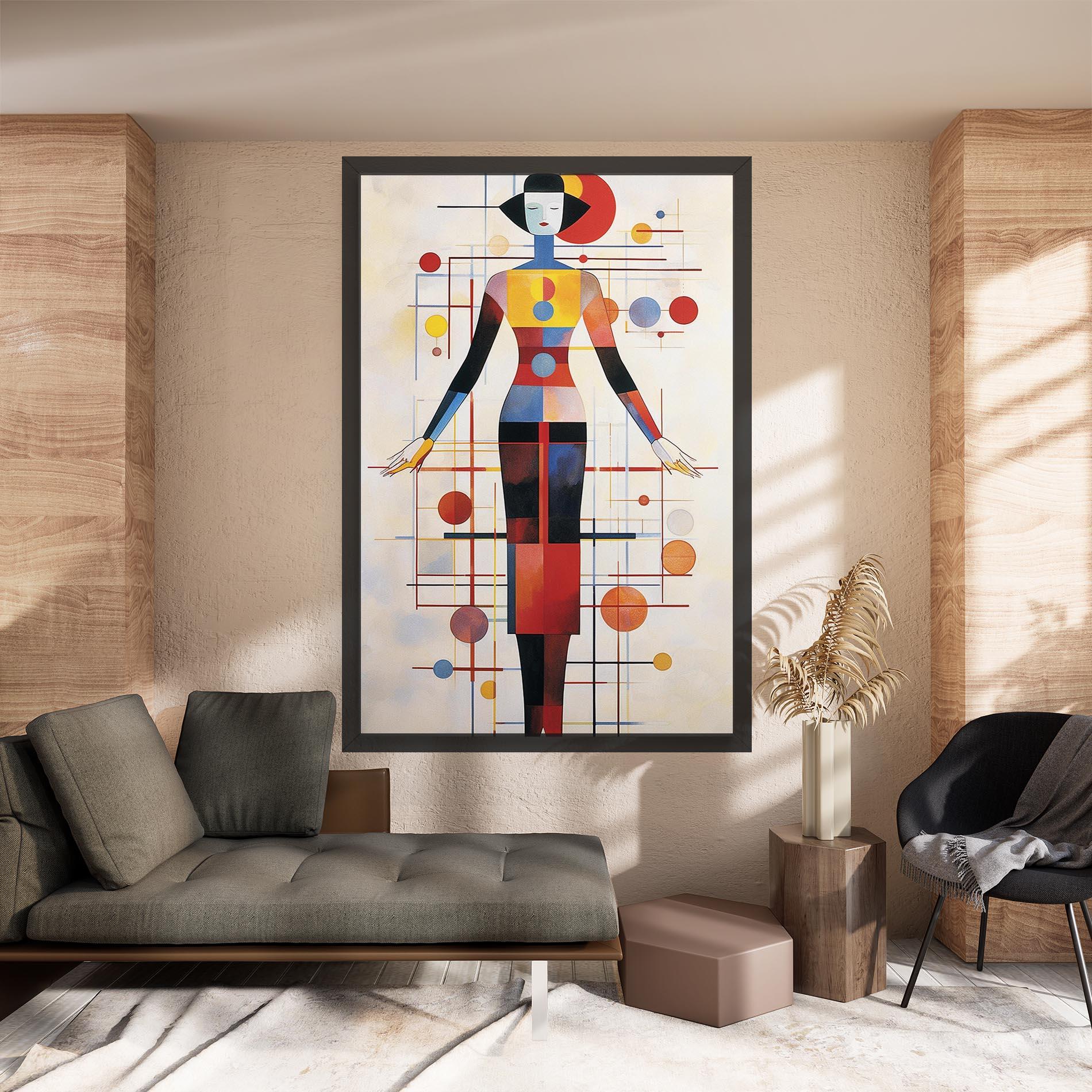 Tablou Canvas Poster Woman Artist mockup 8