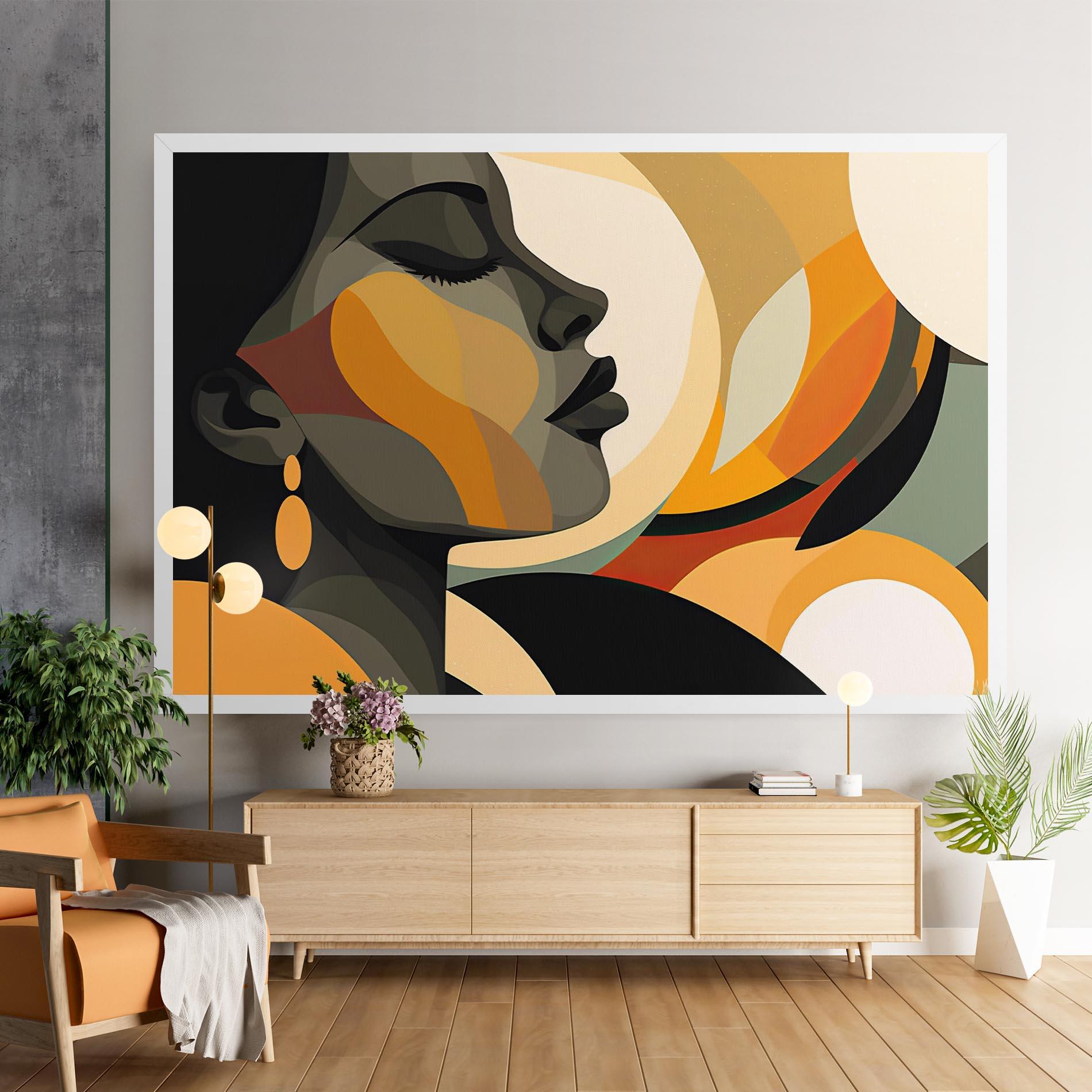 Tablou Canvas Dreamy Graphic Girl mockup 9