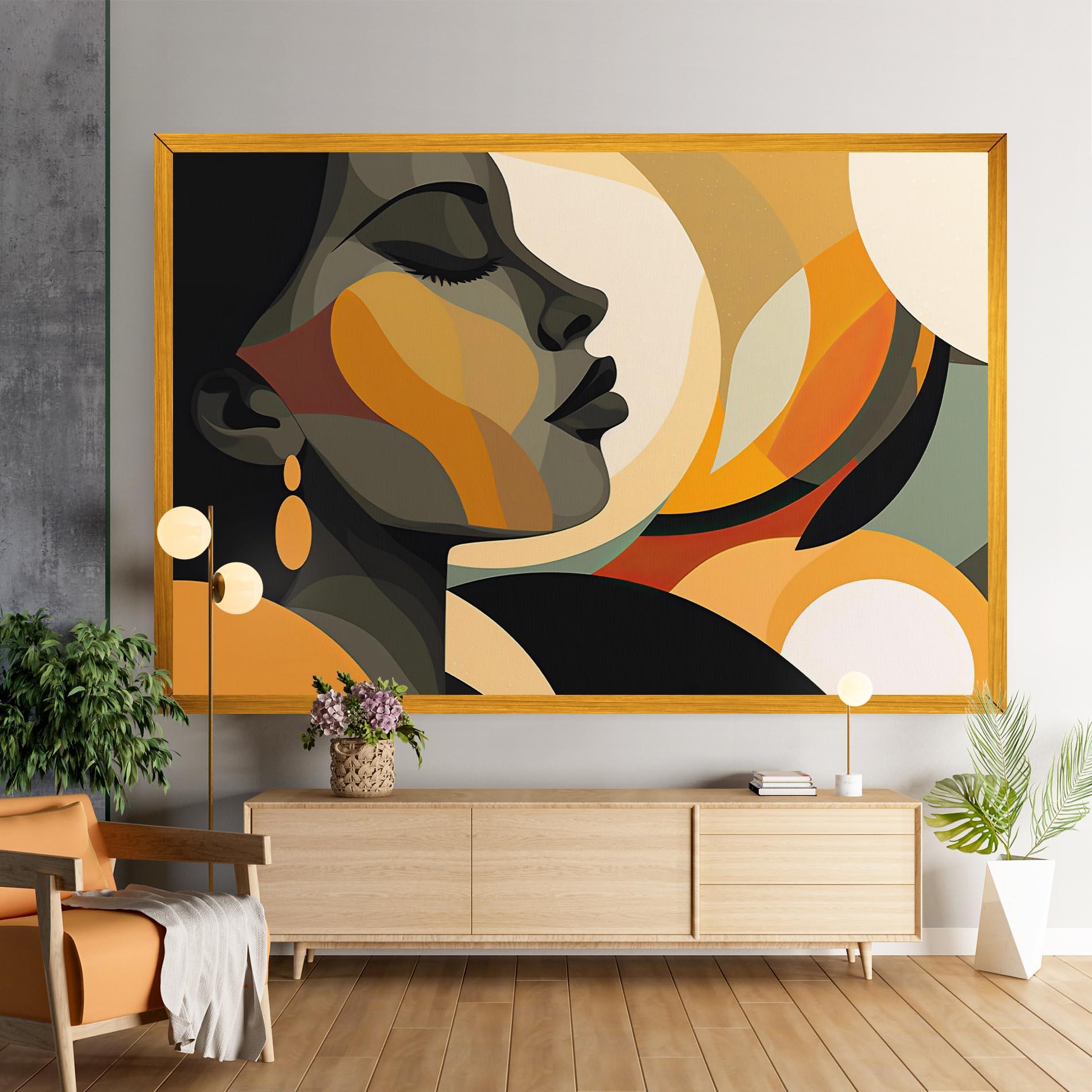 Tablou Canvas Dreamy Graphic Girl mockup 9