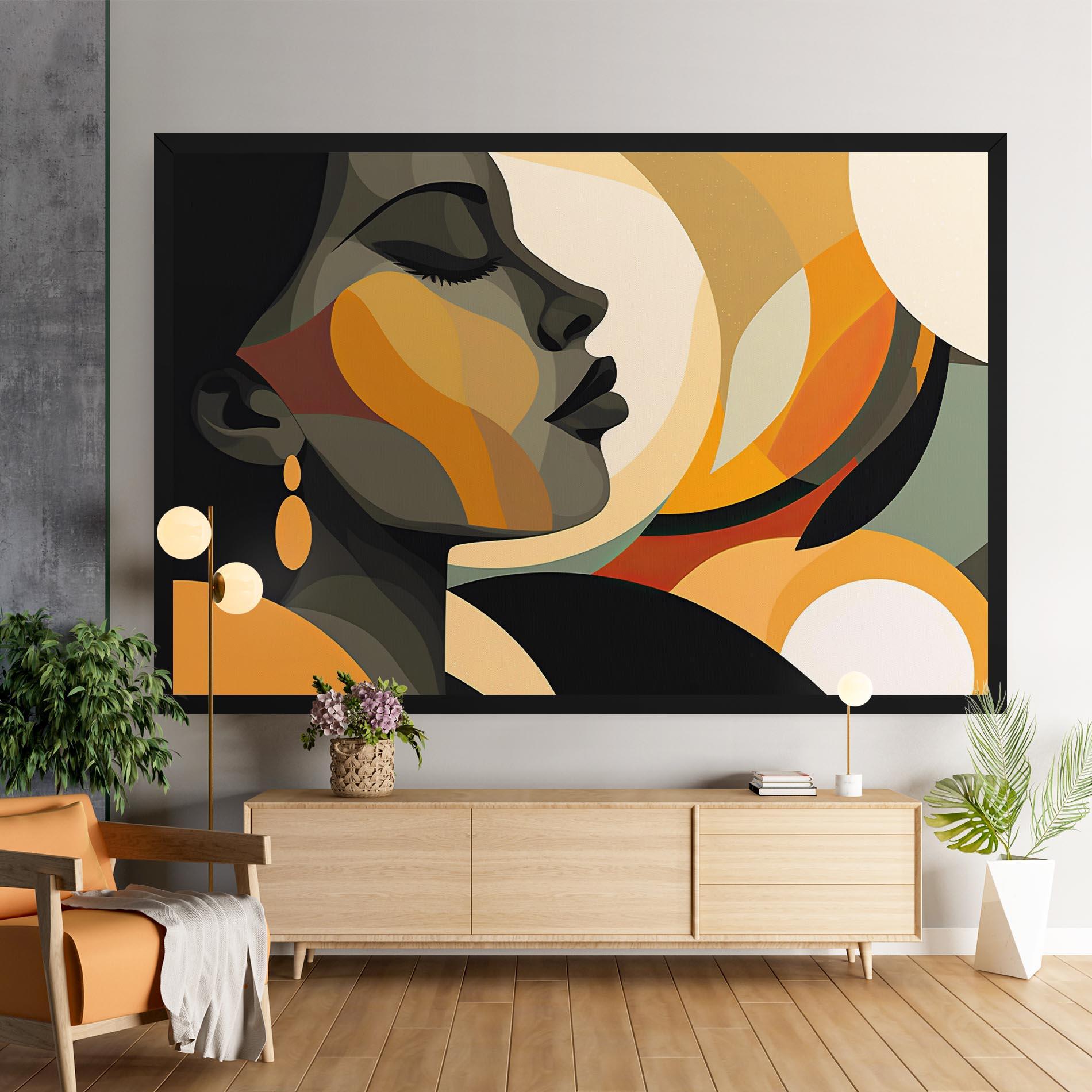 Tablou Canvas Dreamy Graphic Girl mockup 9