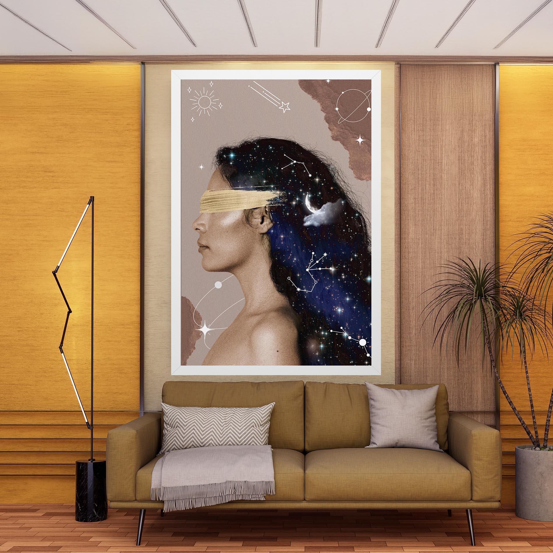 Tablou Canvas Galaxy Hair mockup 9