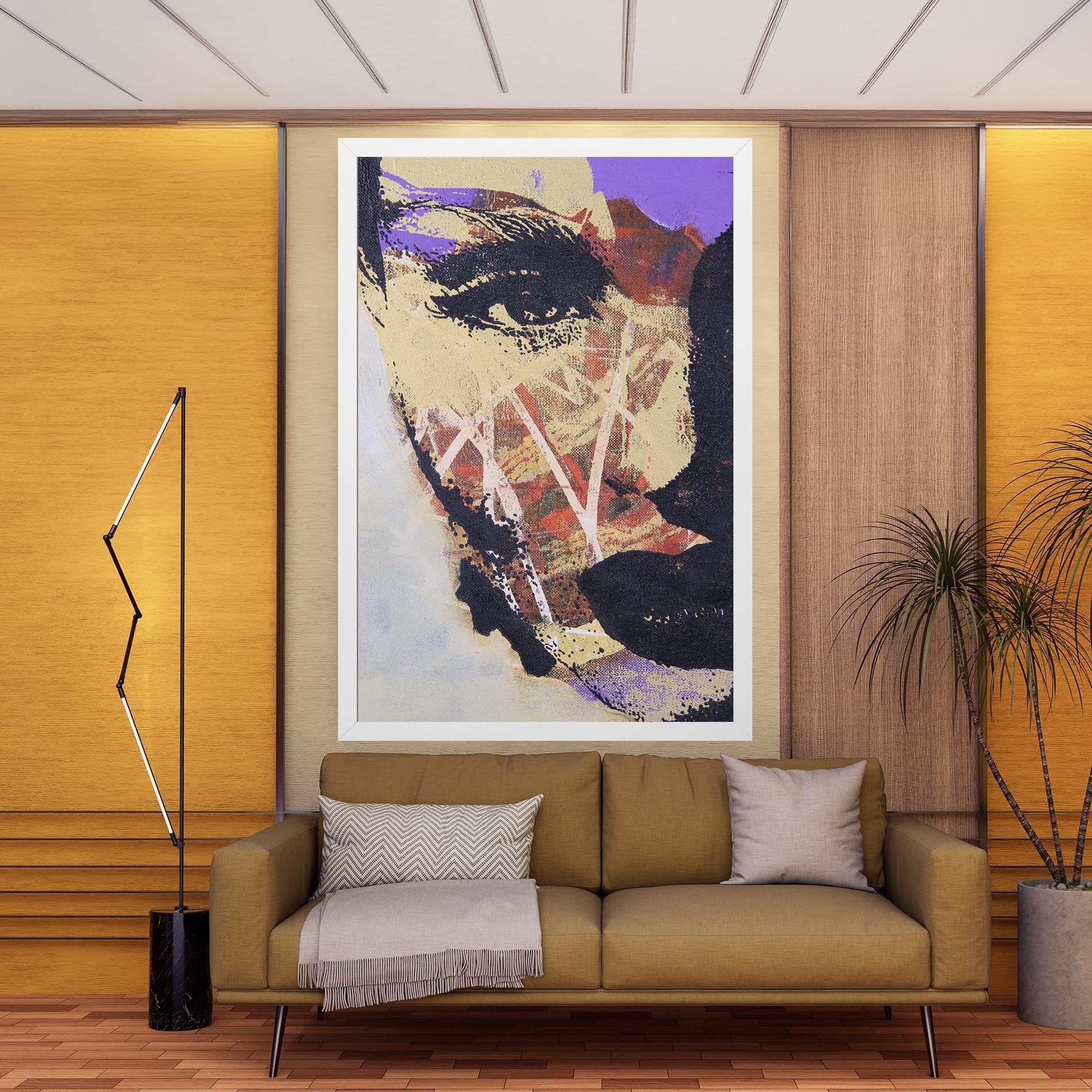Tablou Canvas Portret Feminin mockup 9