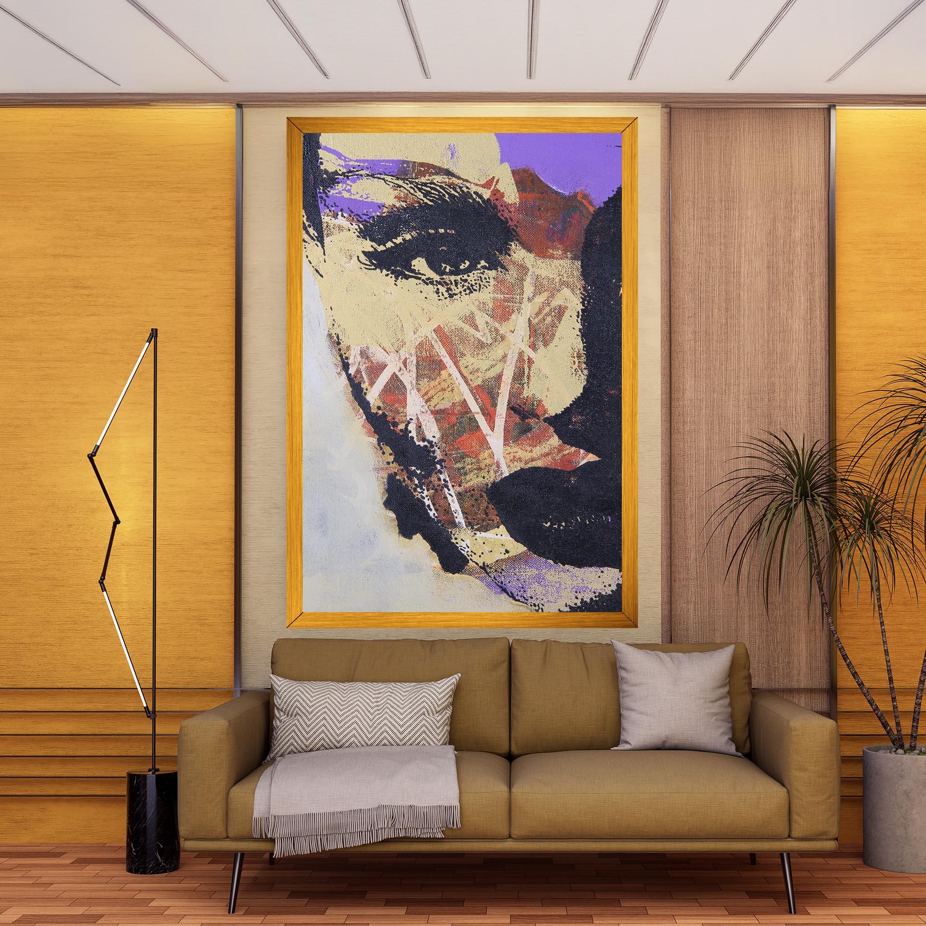 Tablou Canvas Portret Feminin mockup 9