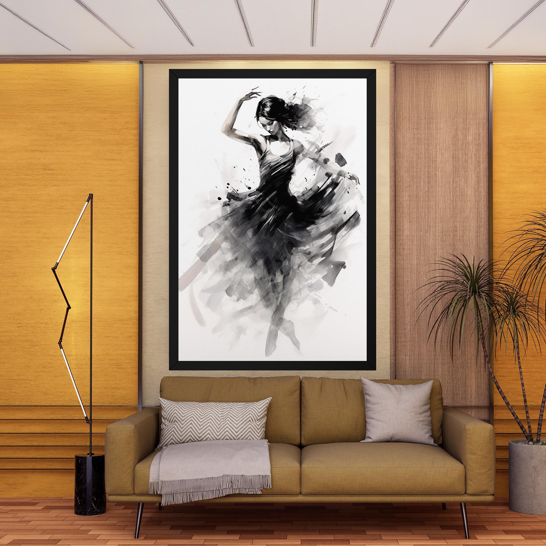 Tablou Canvas Dancing Woman mockup 9