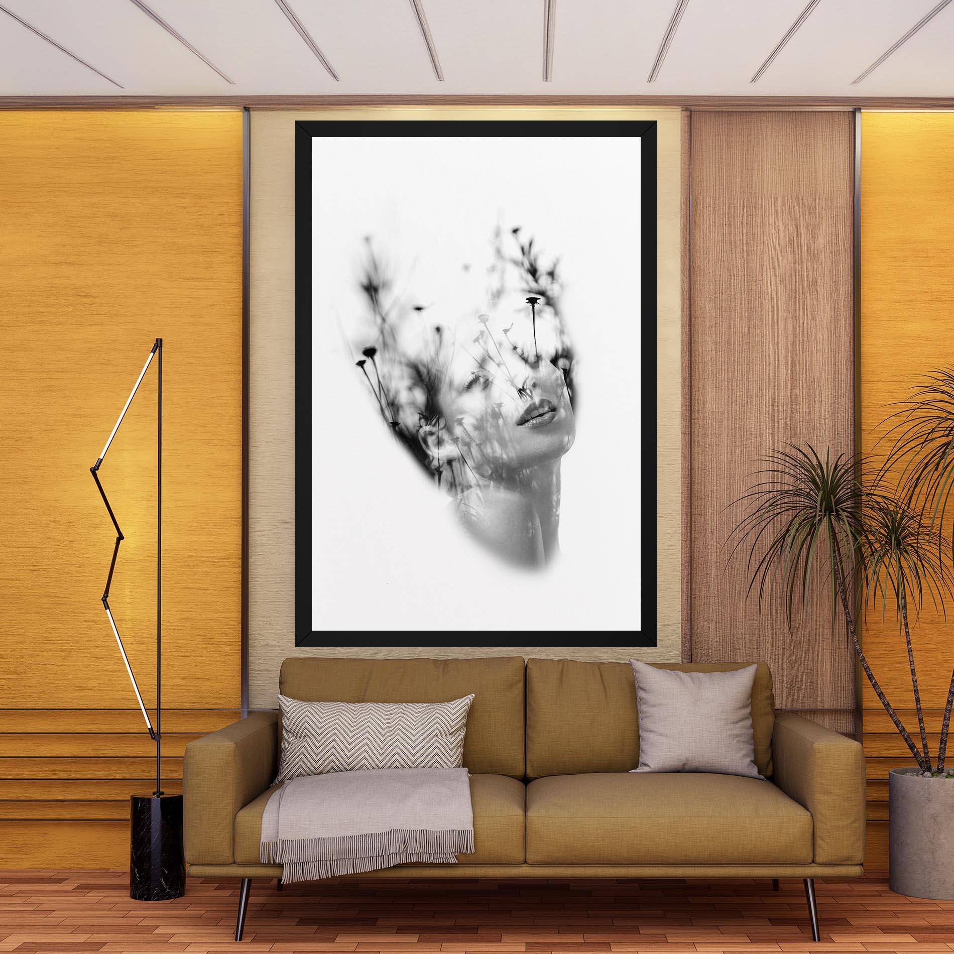 Tablou Canvas Nature Woman mockup 9