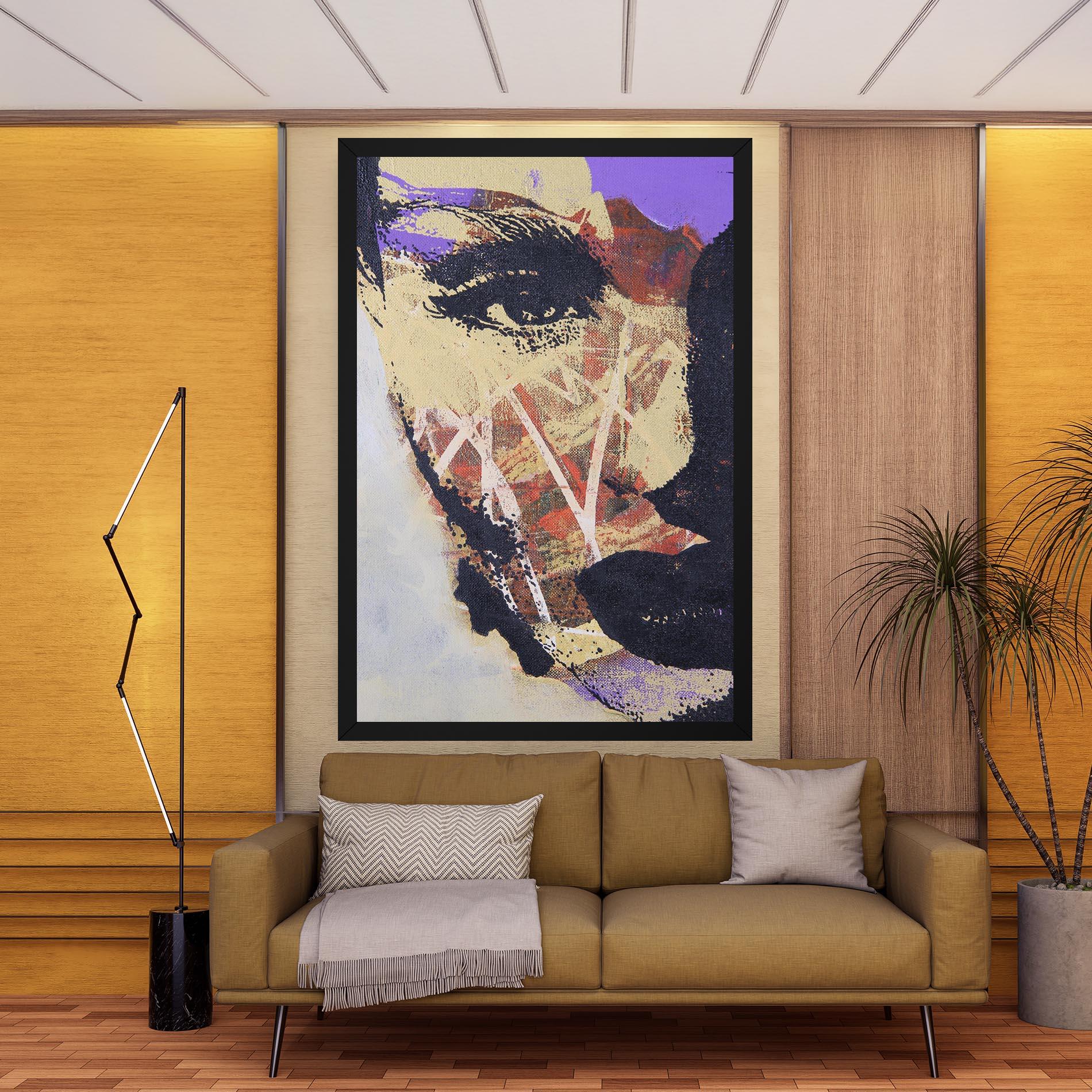 Tablou Canvas Portret Feminin mockup 9