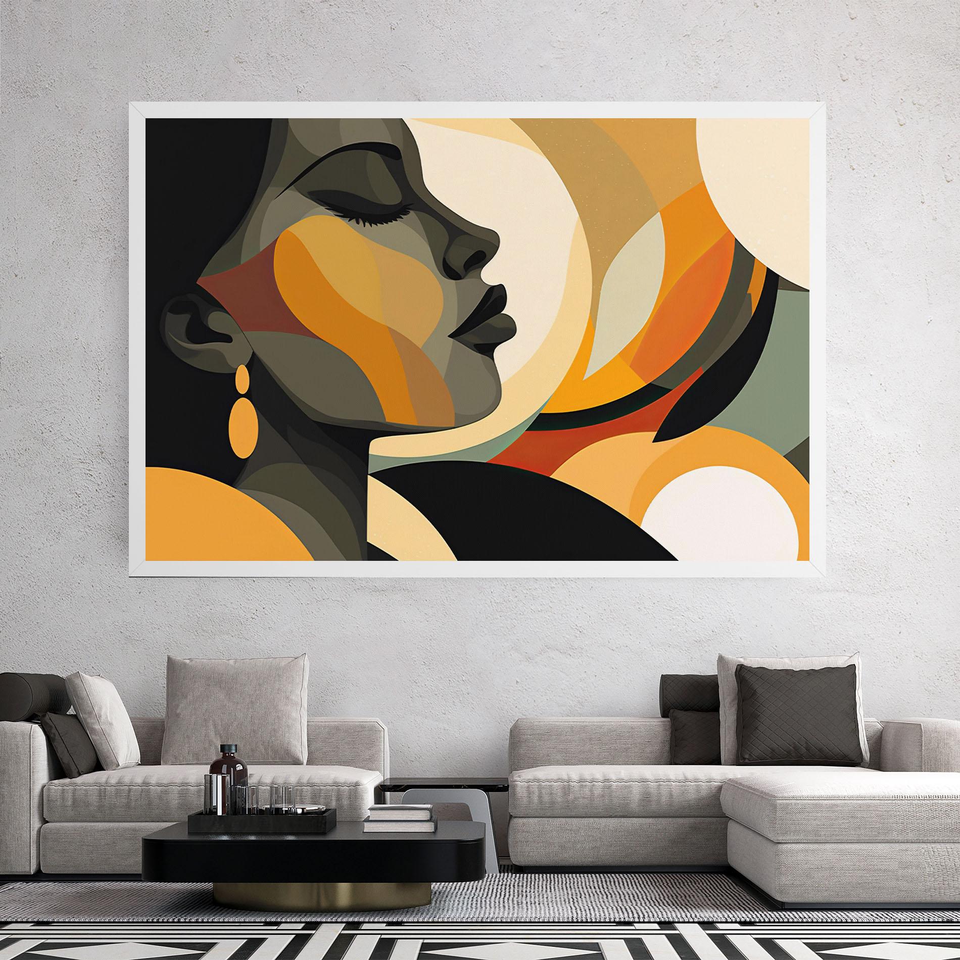 Tablou Canvas Dreamy Graphic Girl mockup 2