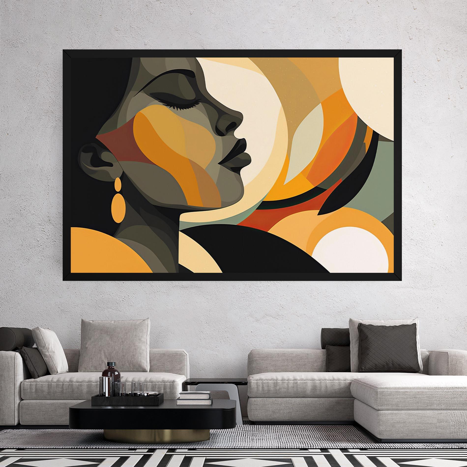 Tablou Canvas Dreamy Graphic Girl mockup 2