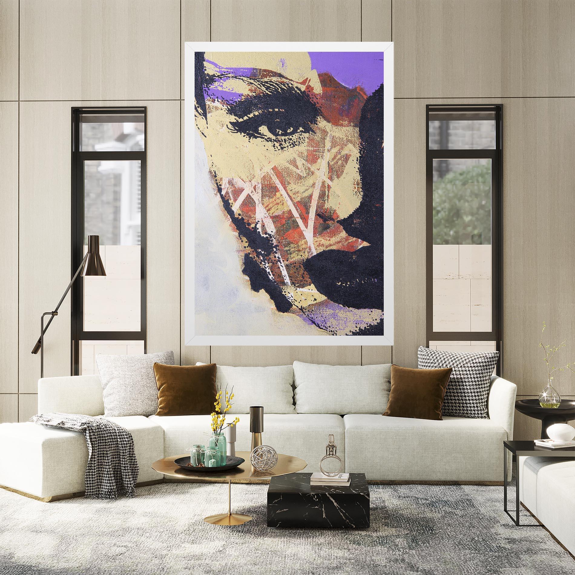 Tablou Canvas Portret Feminin mockup 2