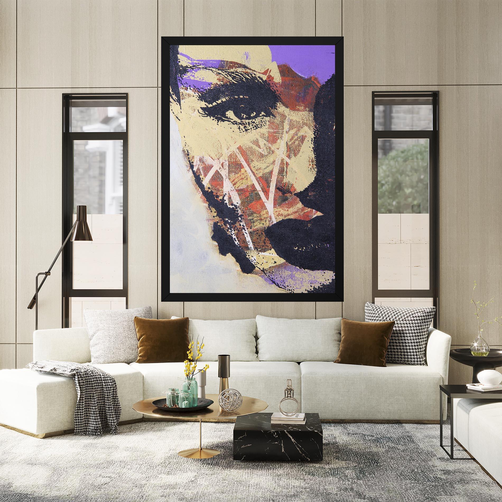 Tablou Canvas Portret Feminin mockup 2