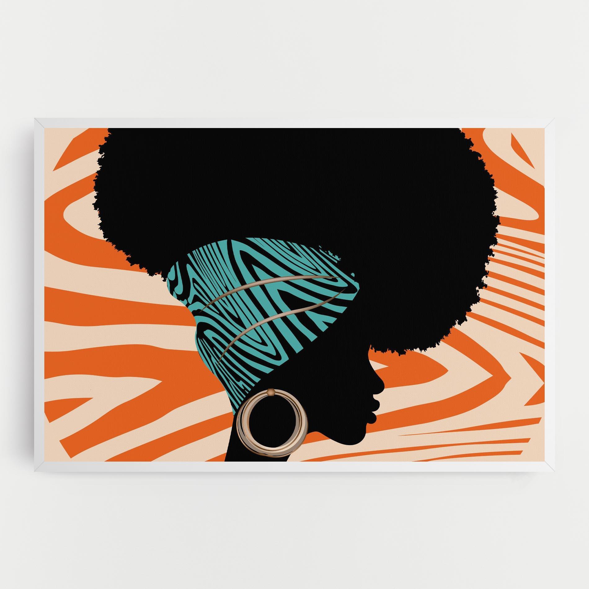 Tablou Canvas African Bandana mockup 0
