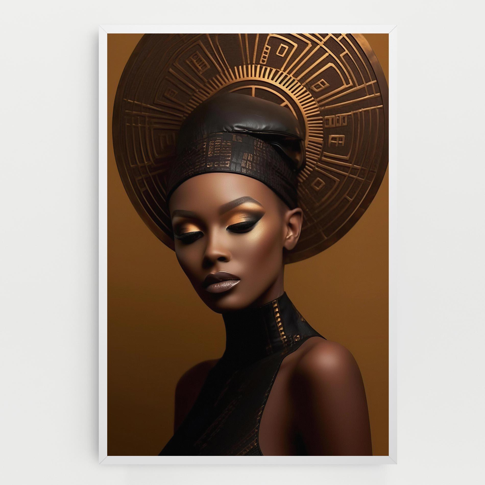 Tablou Canvas African Abstract Art mockup 0