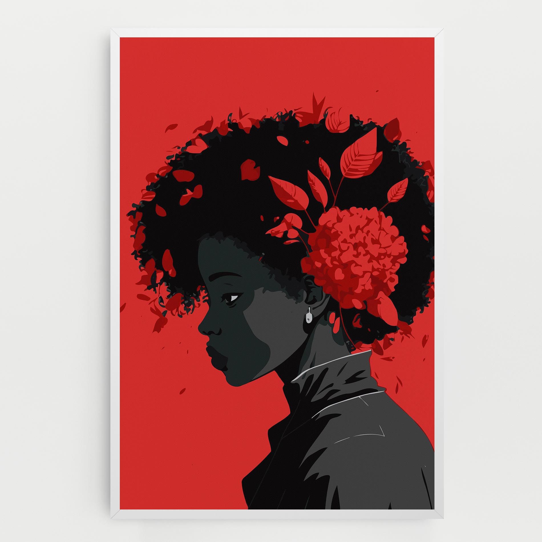 African Red Flower mockup 0