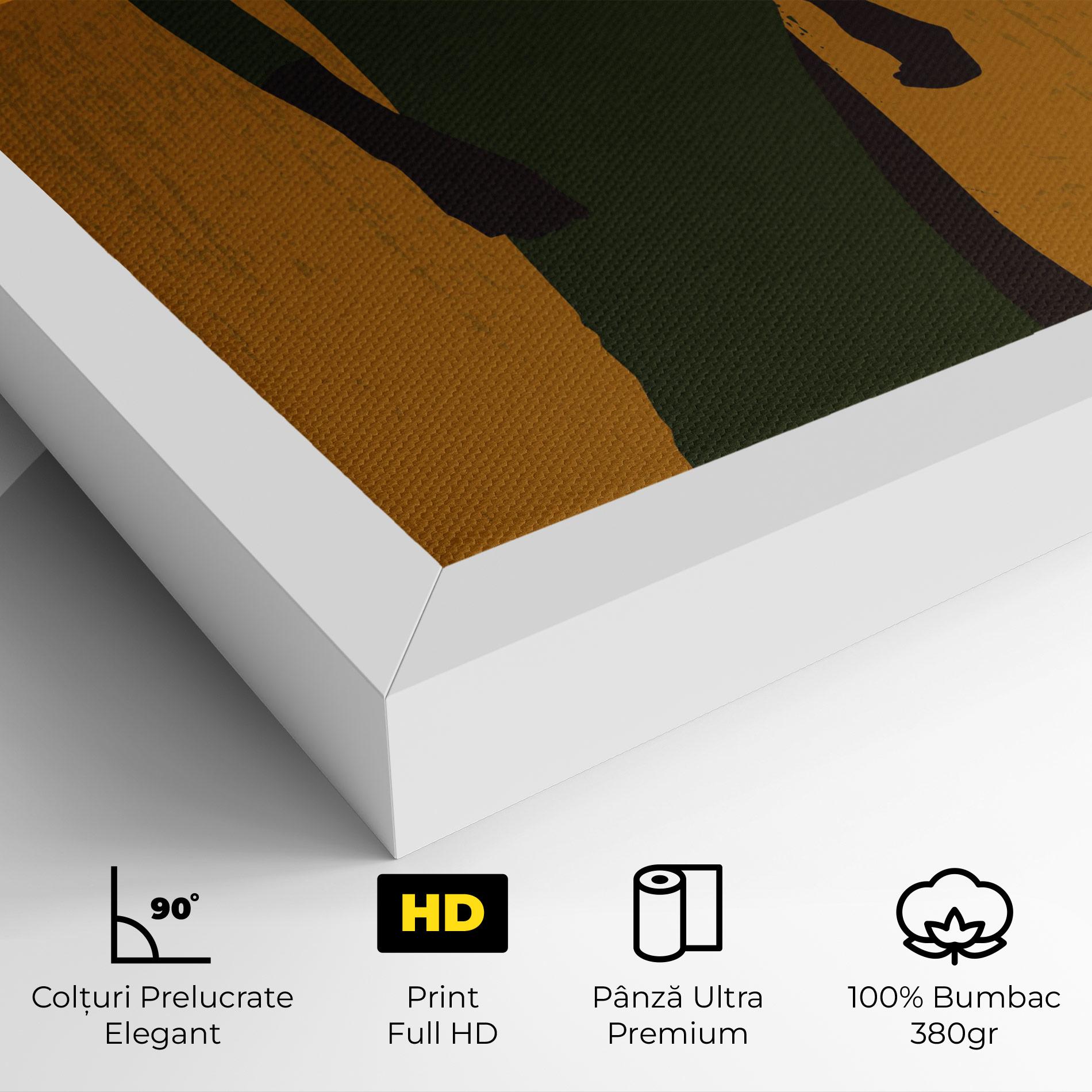 Tablou Canvas African Dress mockup 4