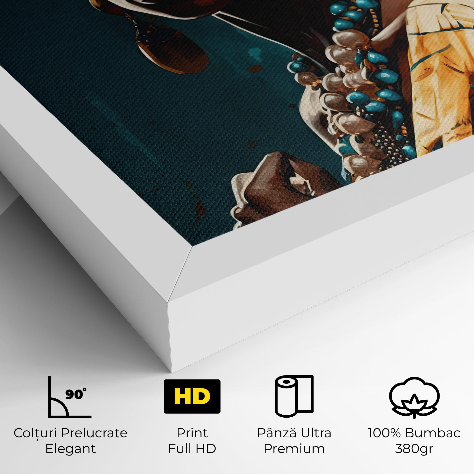 Tablou Canvas Azure Chic Woman mockup 4